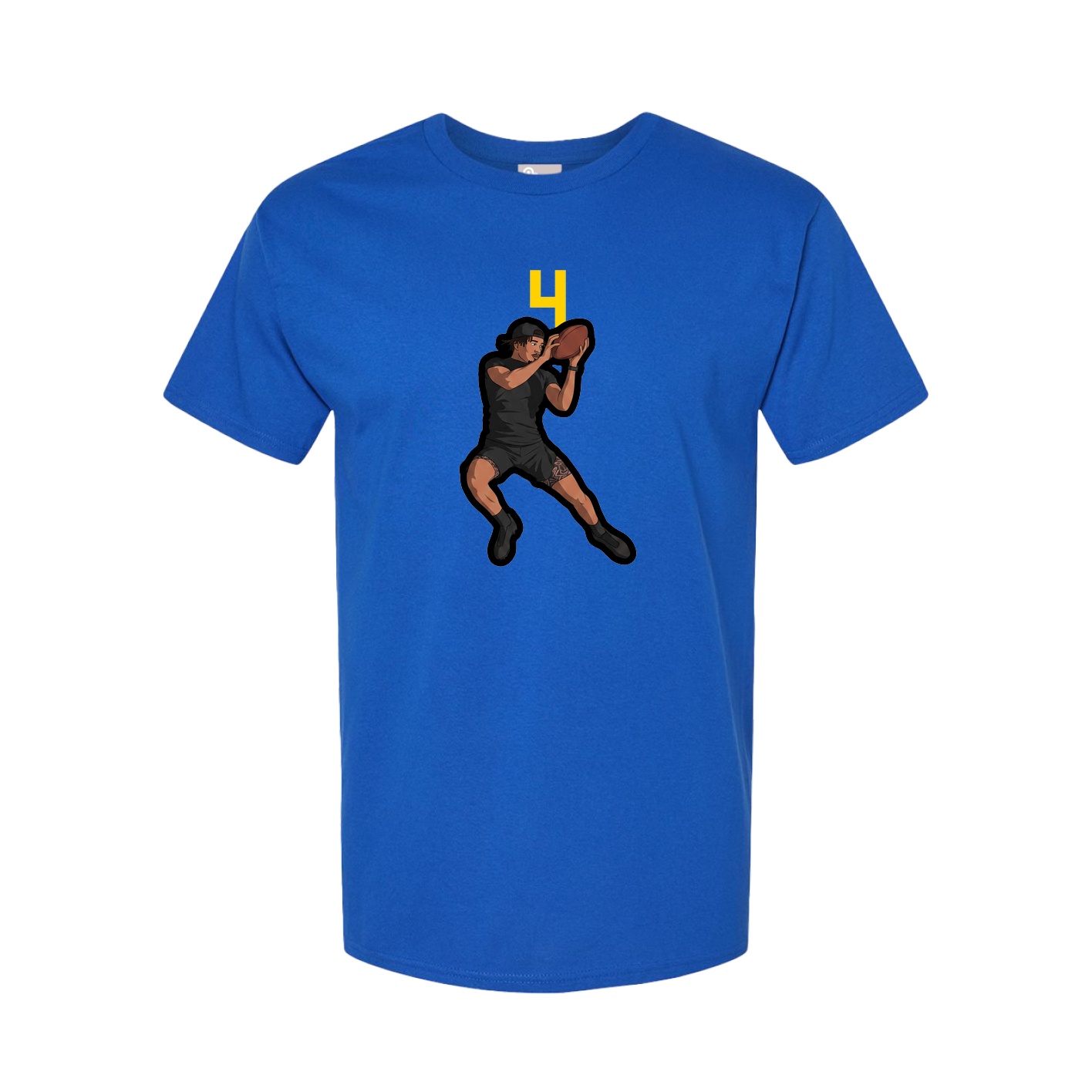 Tee — Number Top in Royal
