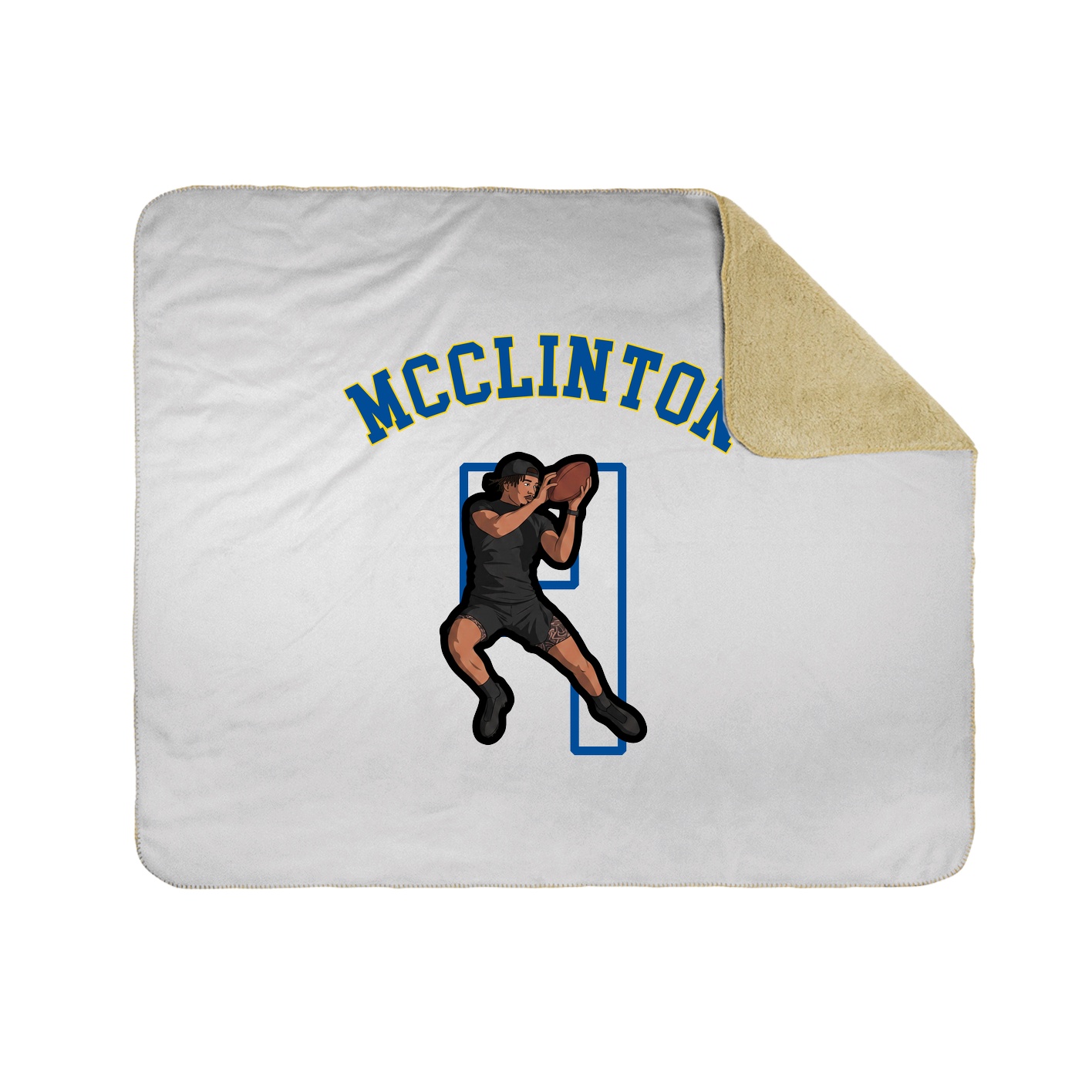 Throw Blanket — Shirsey Arch in White