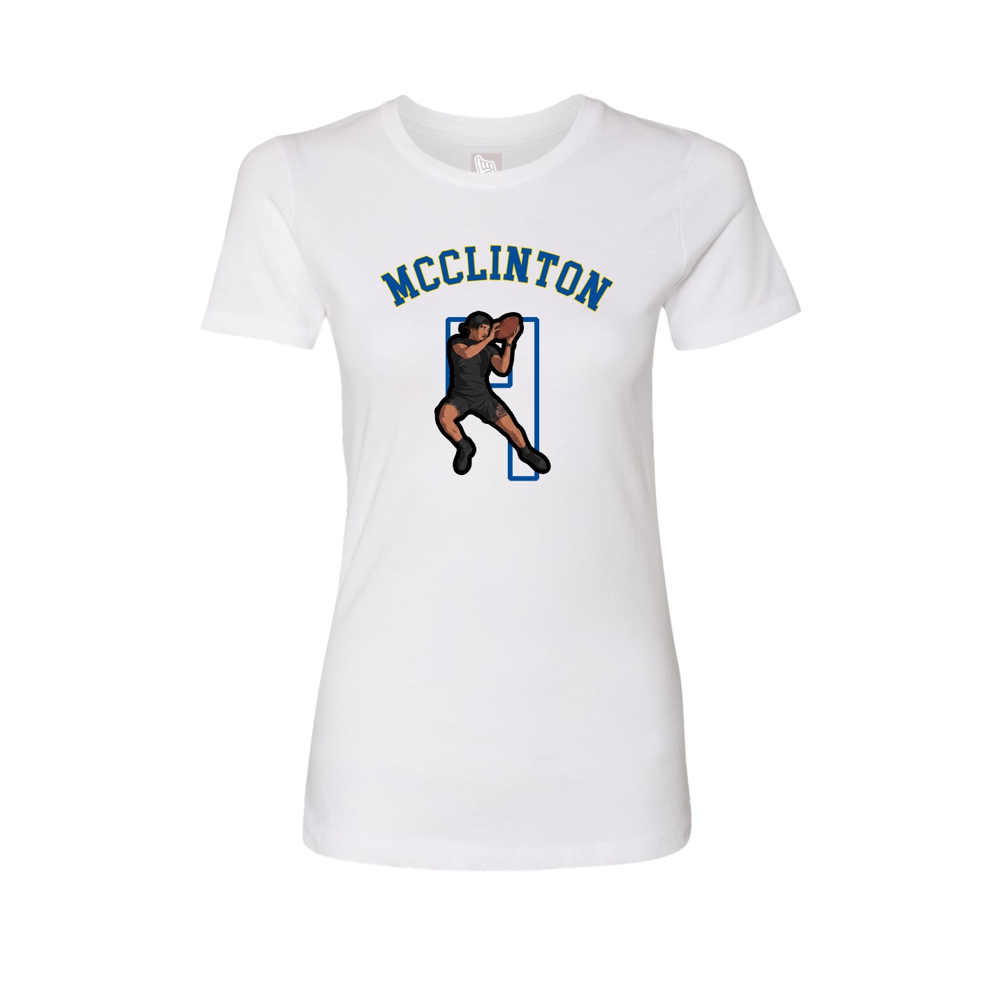 Womens Tee — Shirsey Arch in White