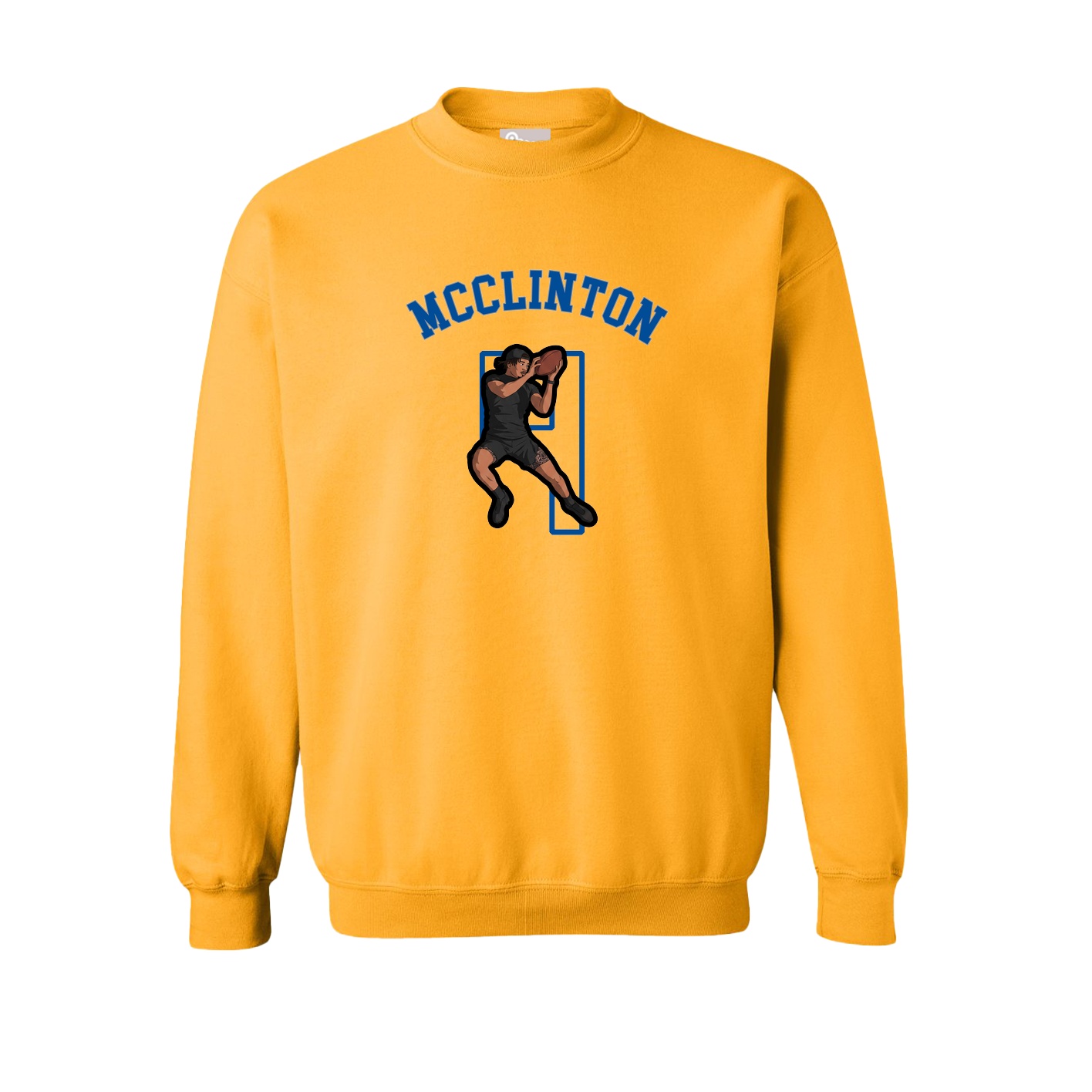 Fleece Crew — Shirsey Arch in Gold