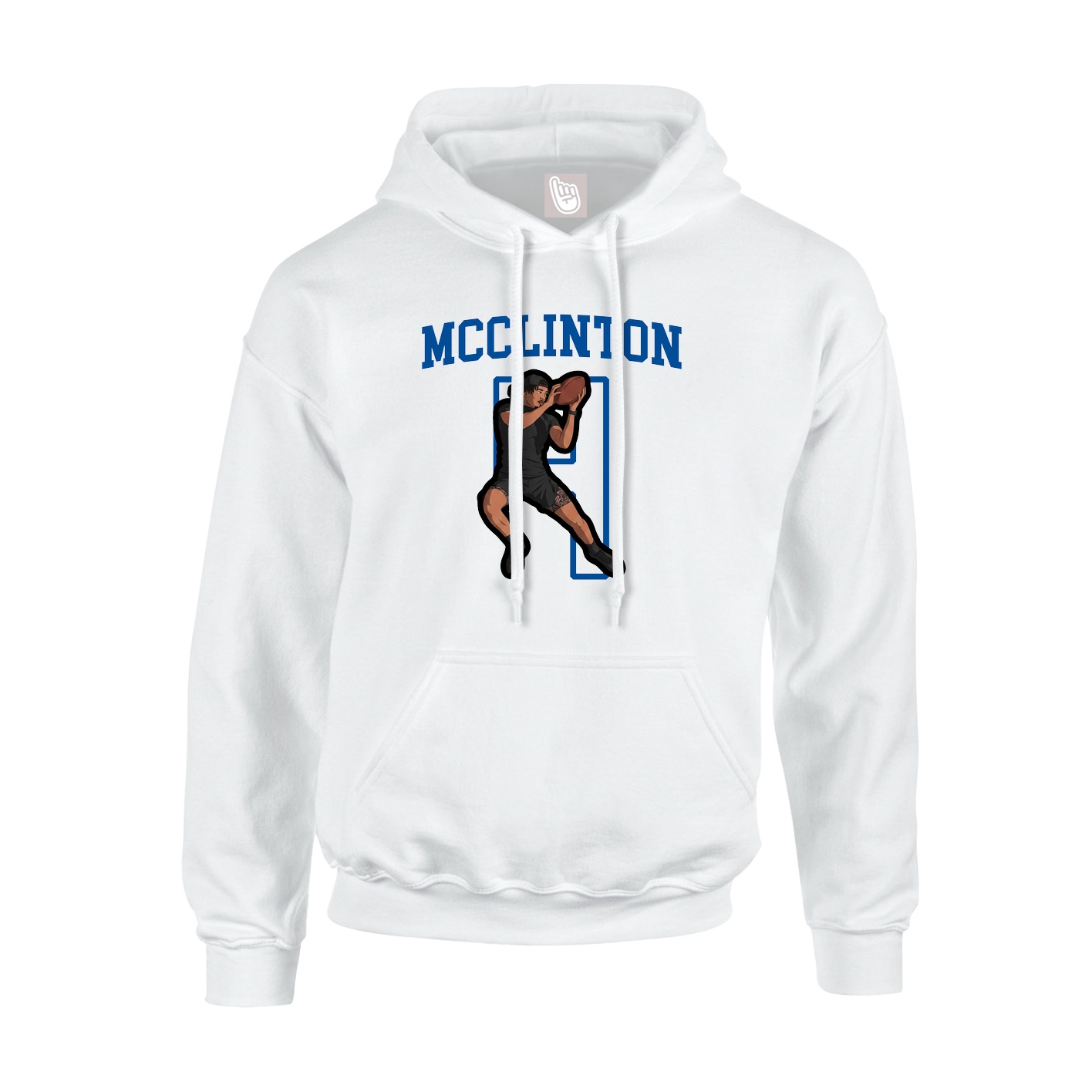 Hoodie — Shirsey in White