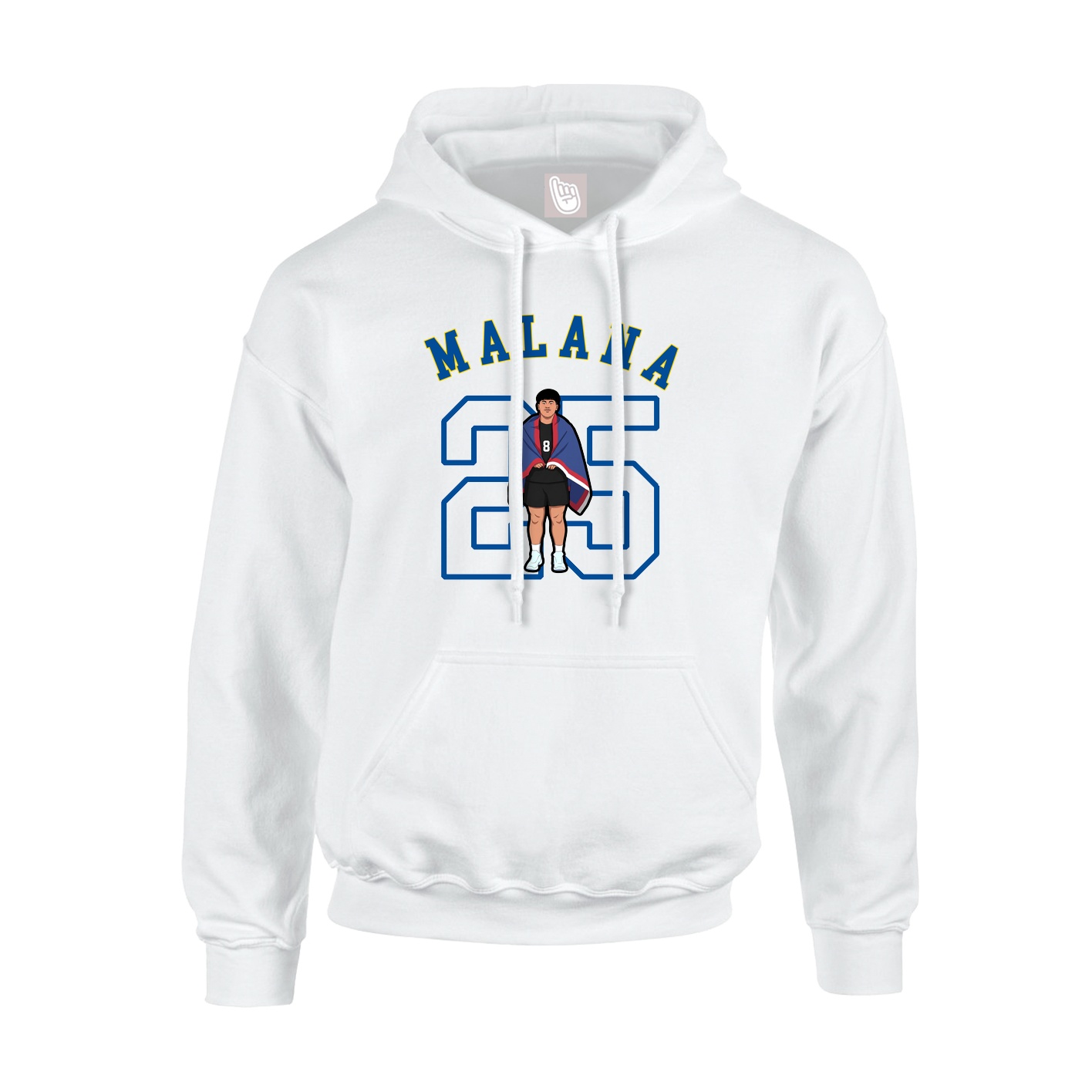 Hoodie — Shirsey Arch in White