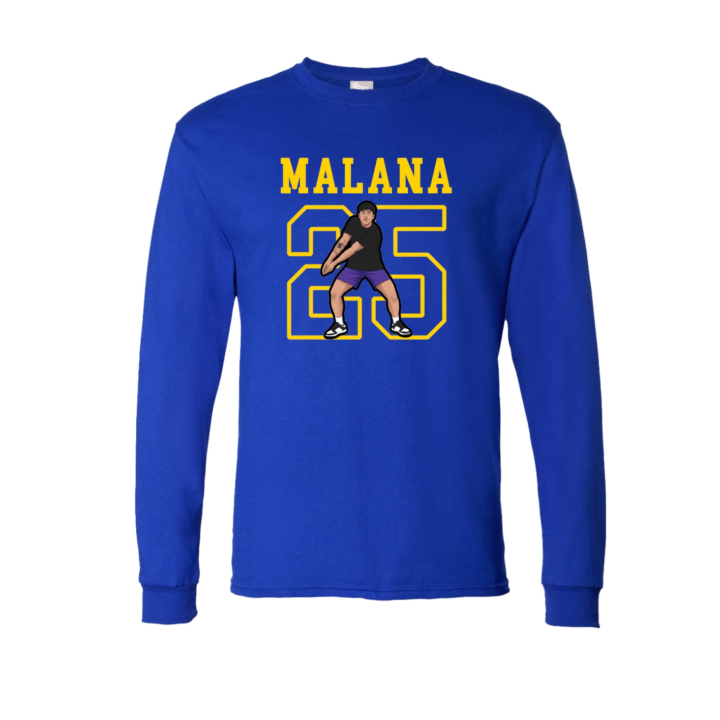 Long Sleeve Tee — Shirsey in Royal