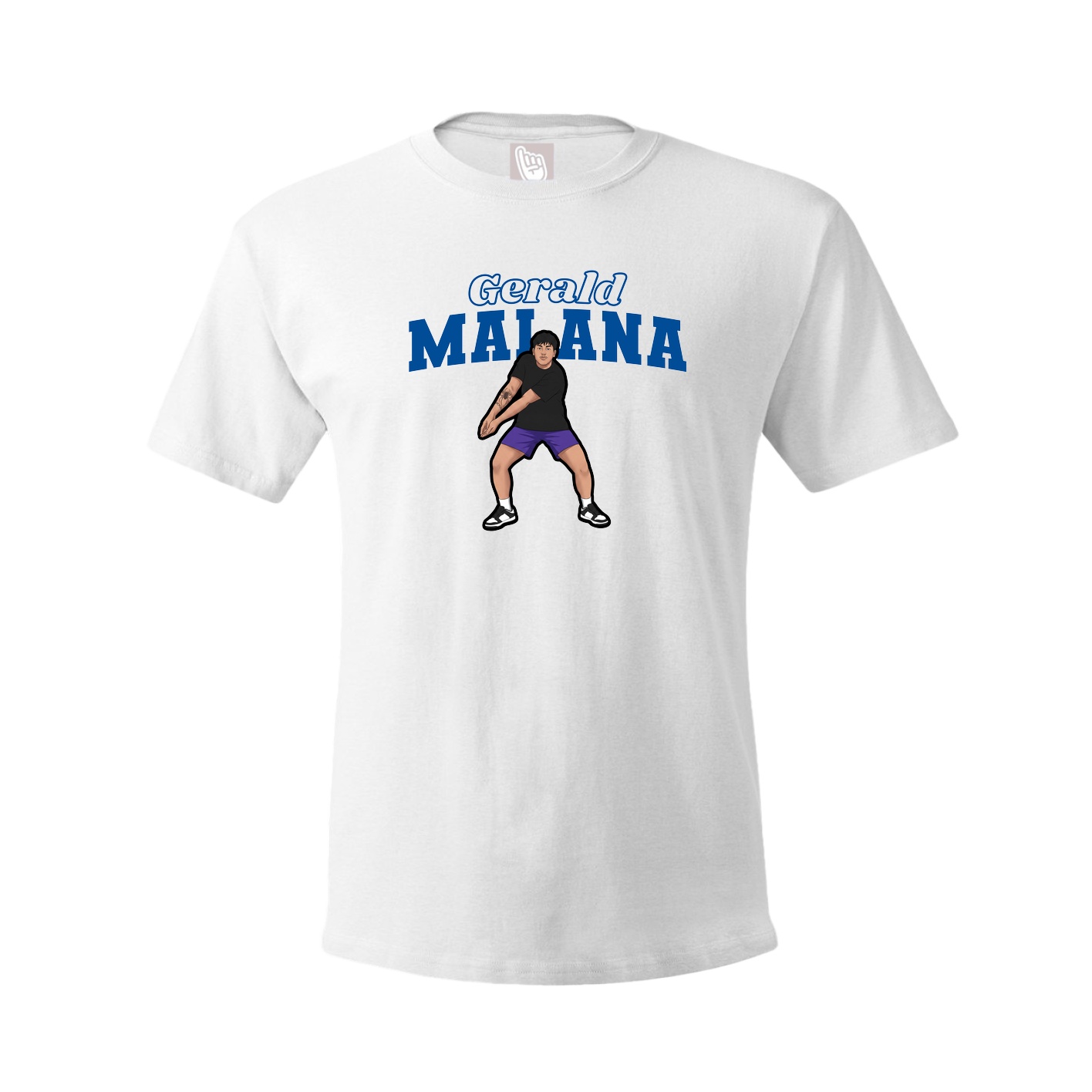 Tee — Name Arch in White