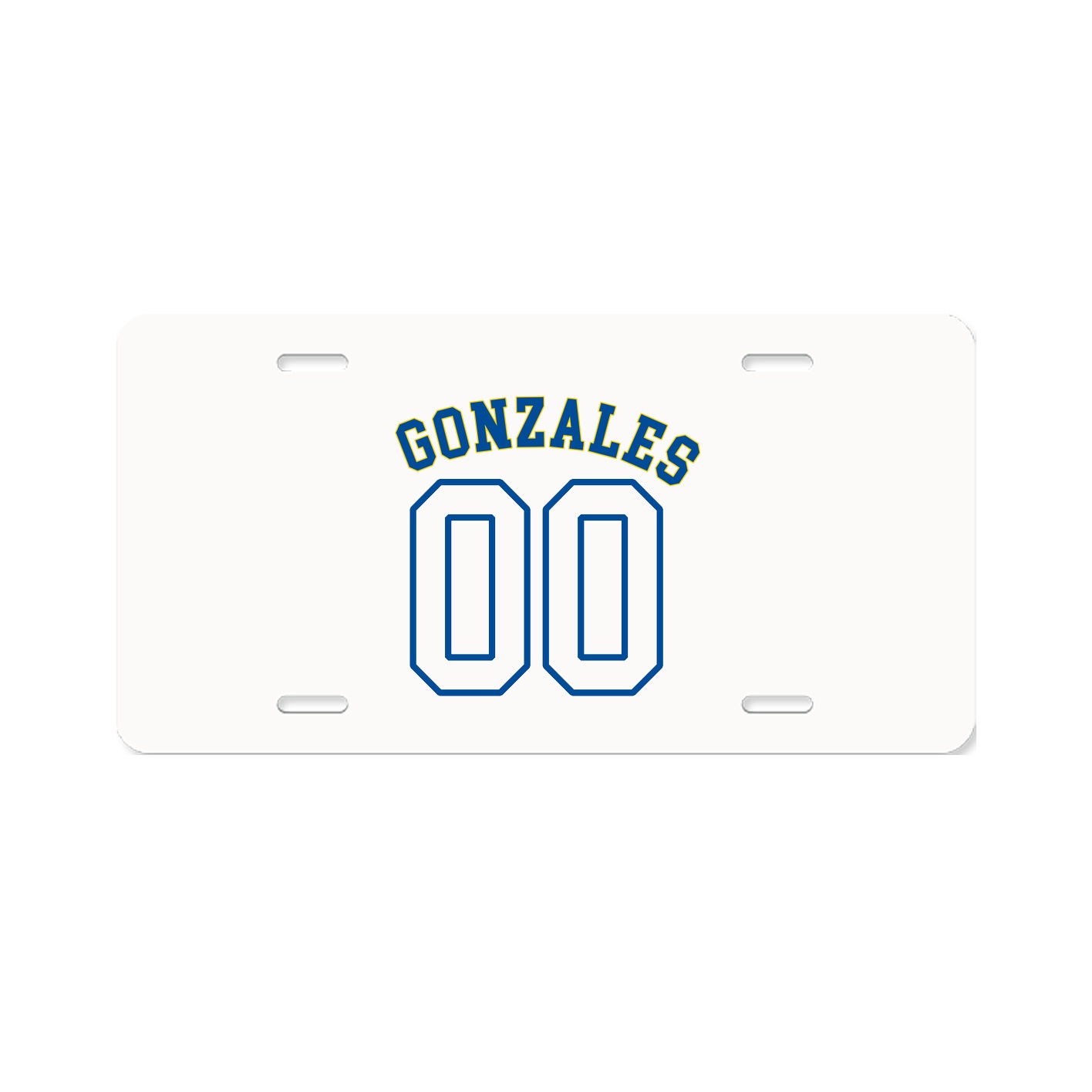 License Plate — Shirsey Arch in Classic