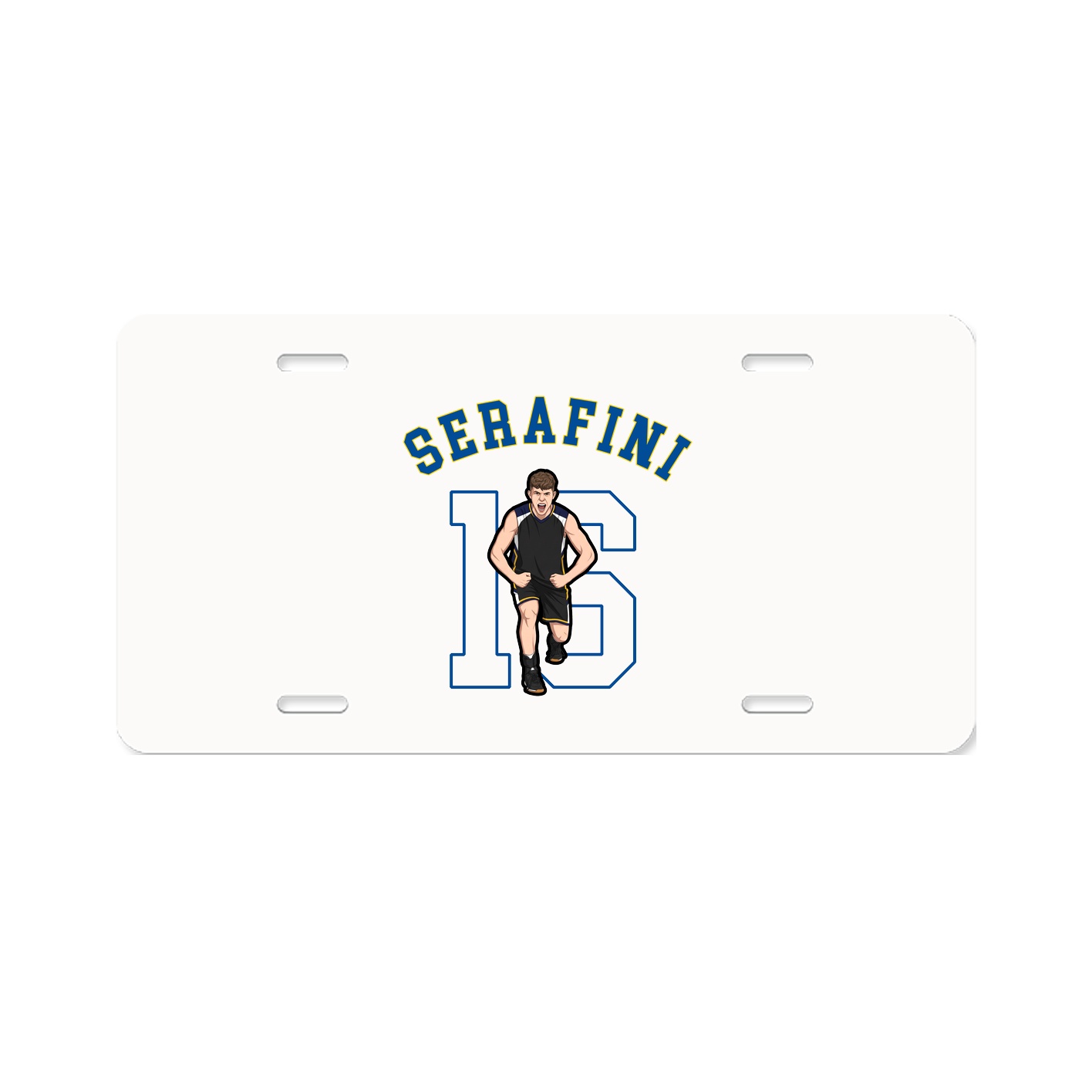 License Plate — Shirsey Arch in Classic