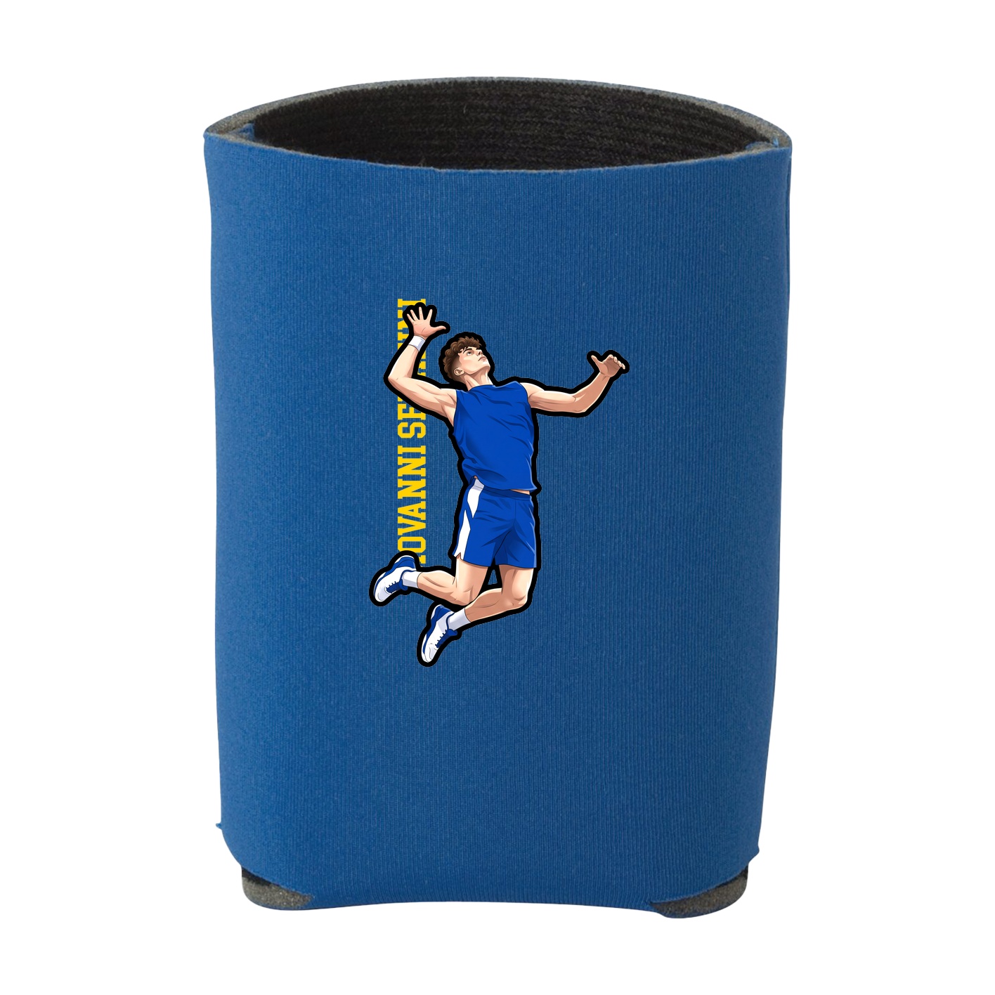 Can Holder — Name Vertical in Royal