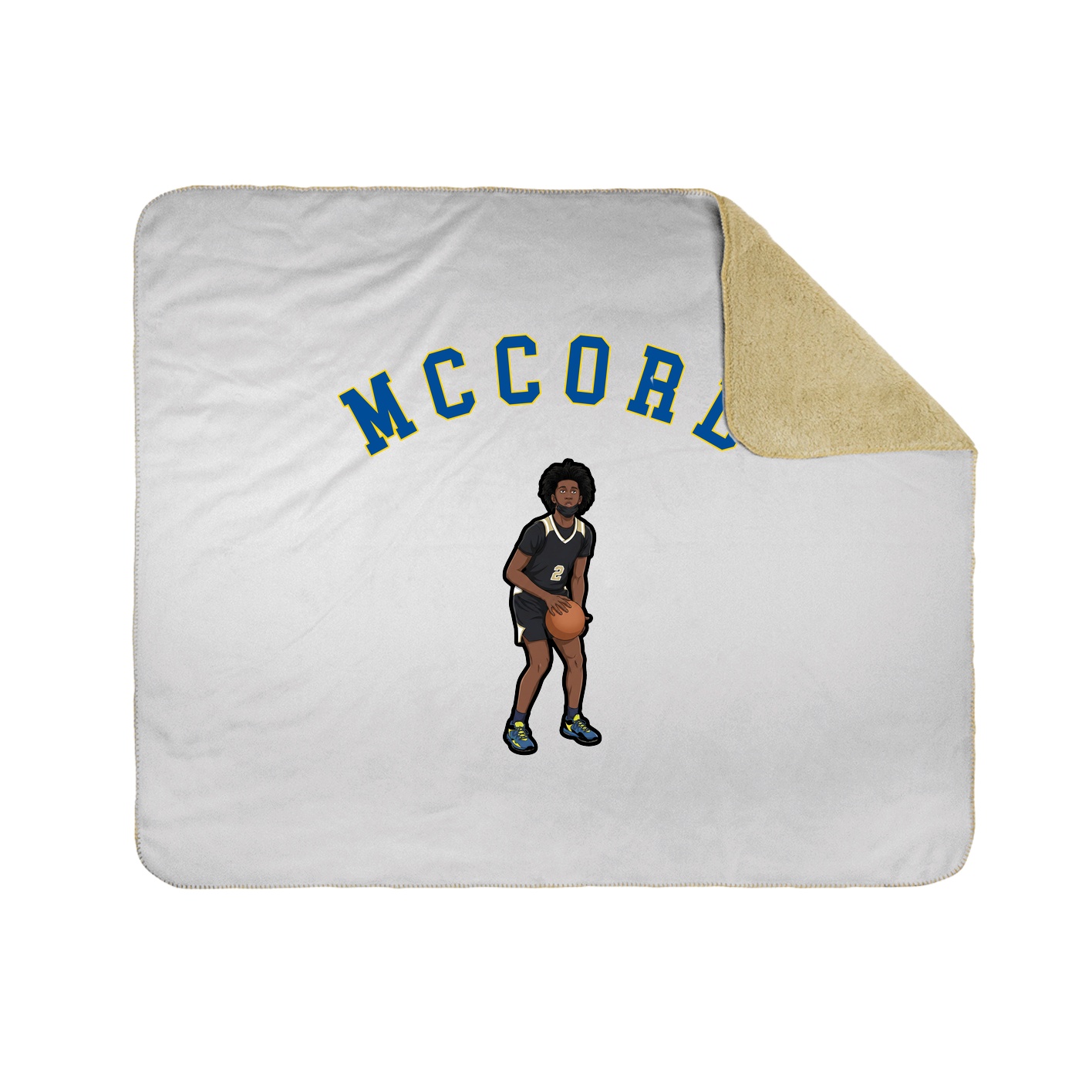 Throw Blanket — Shirsey Arch in White