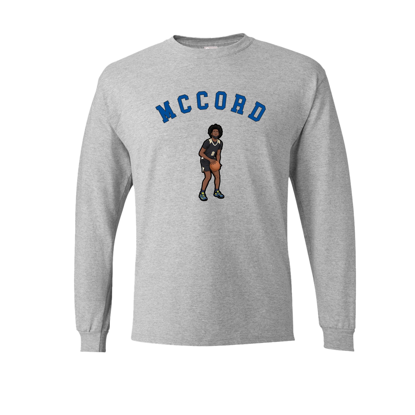 Long Sleeve Tee — Shirsey Arch in Grey