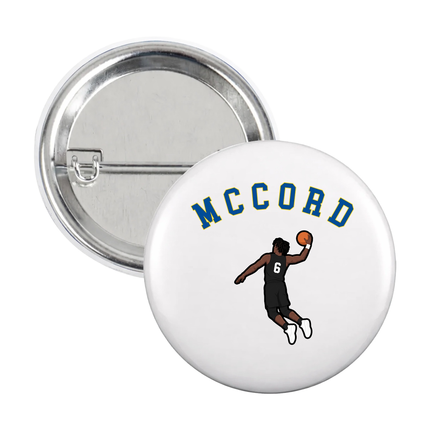 Game Day Button — Shirsey Arch in White