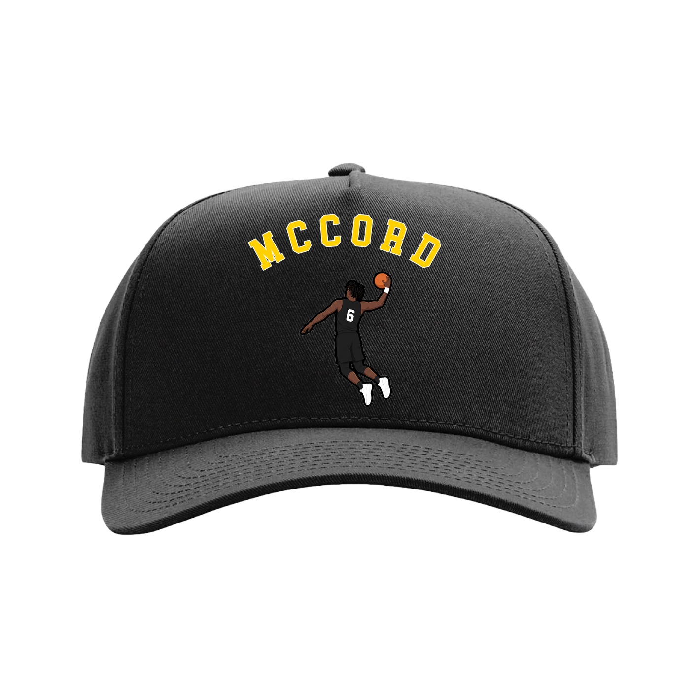 Full Fabric Five-Panel Champ Cap