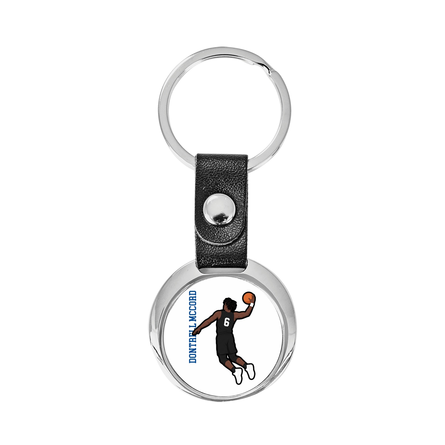 Key Chain — Name Vertical in Classic