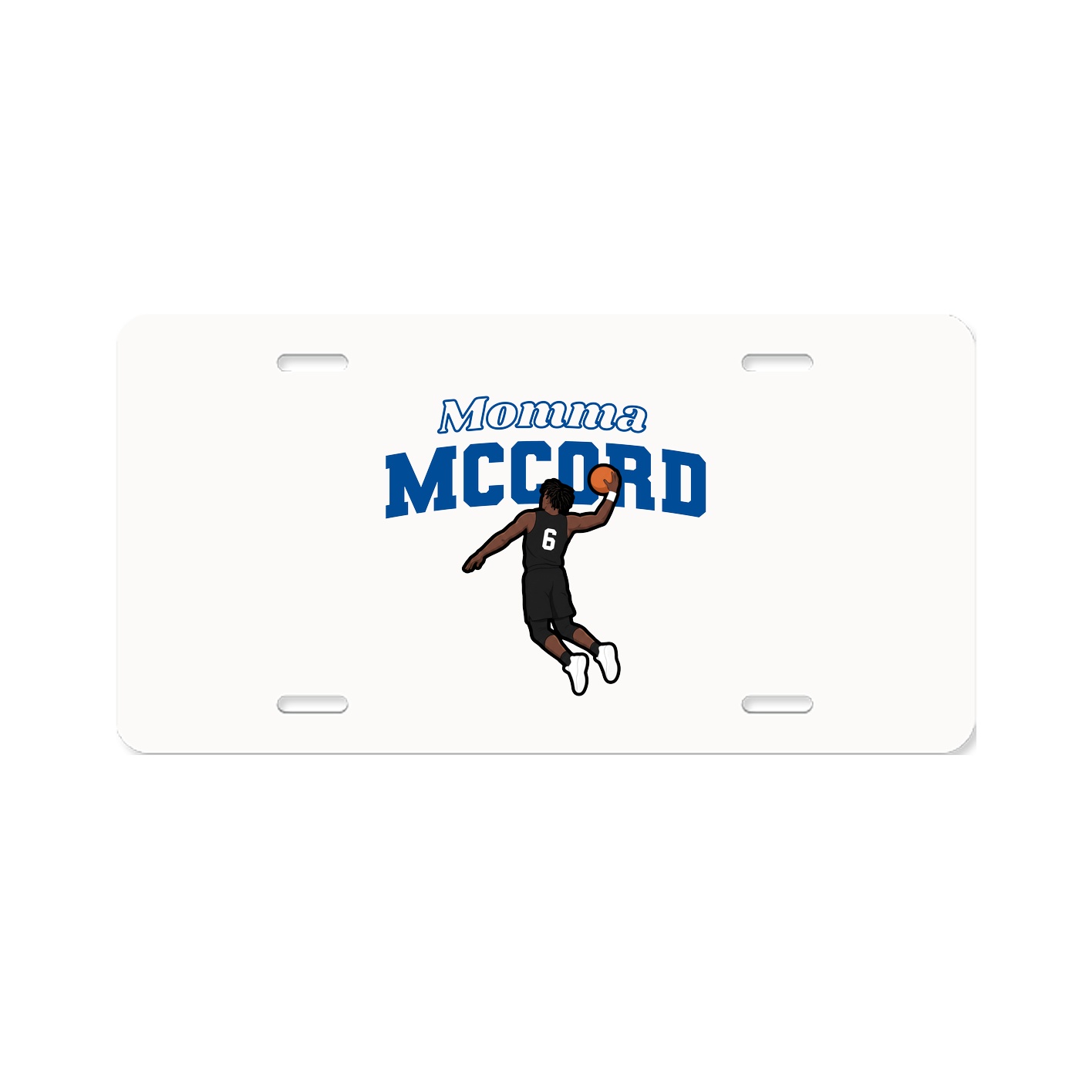 License Plate — Mothers Day Block in Classic