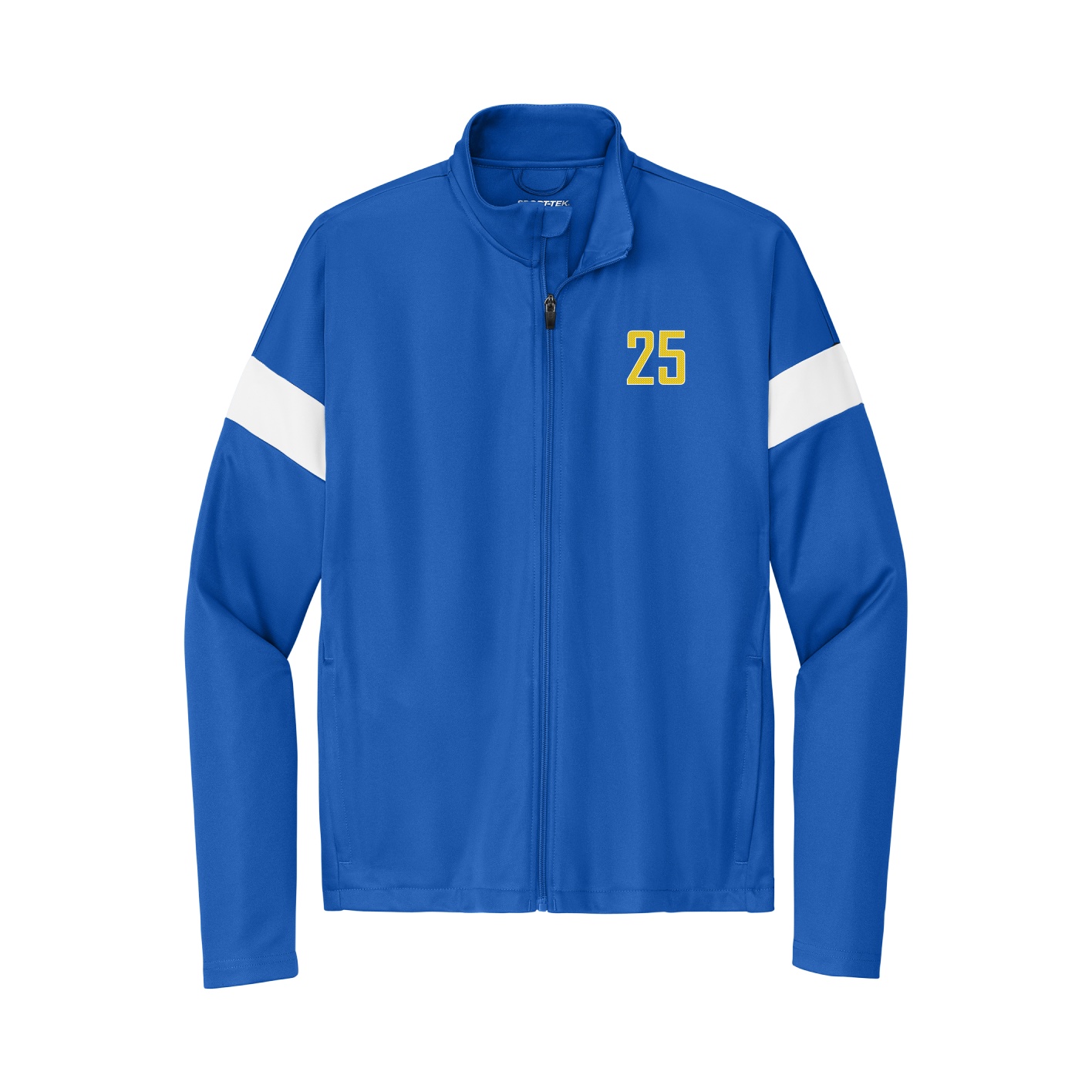 Team Travel Full-Zip Jacket — Front Shirsy in Royal/White