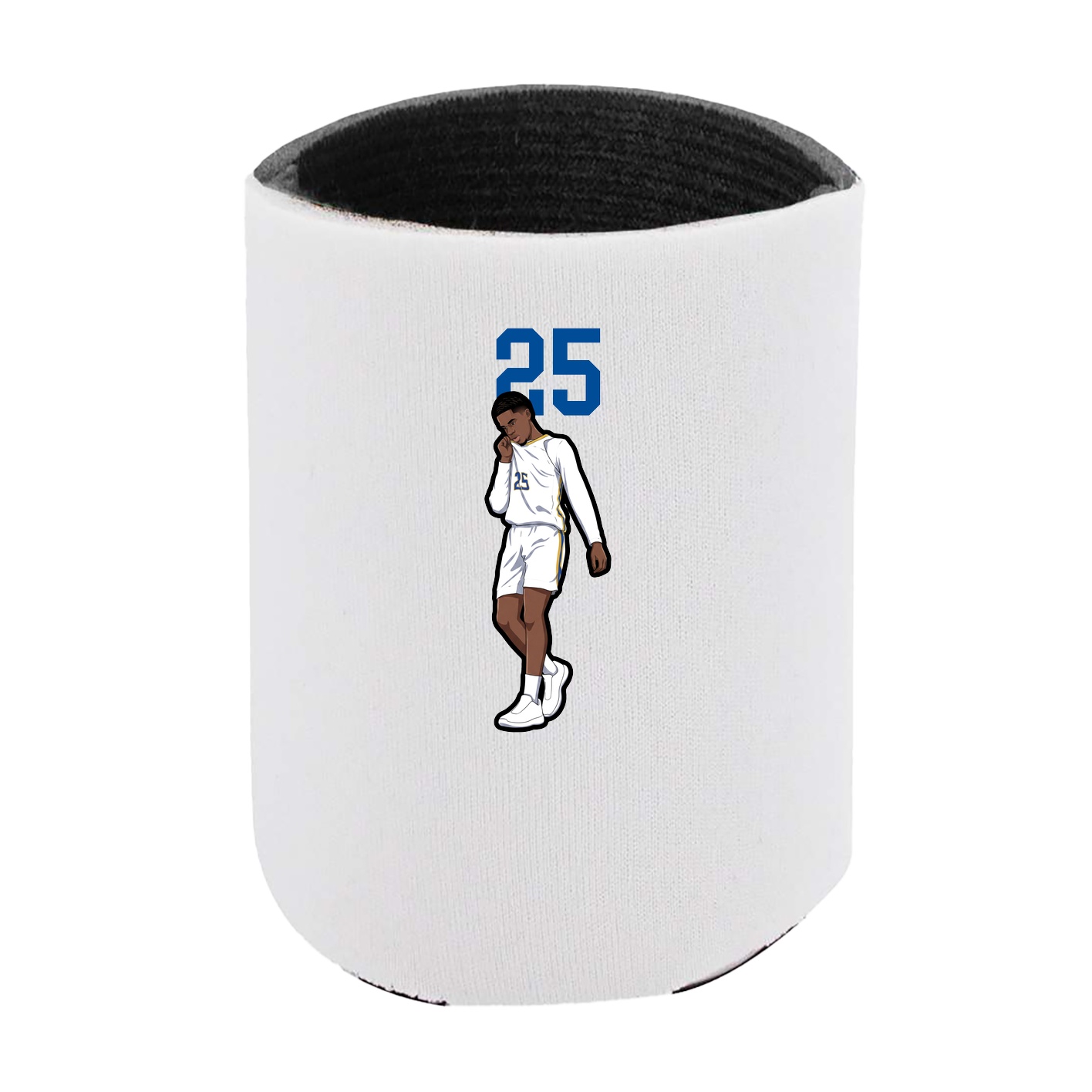 Can Holder — Number Top in White