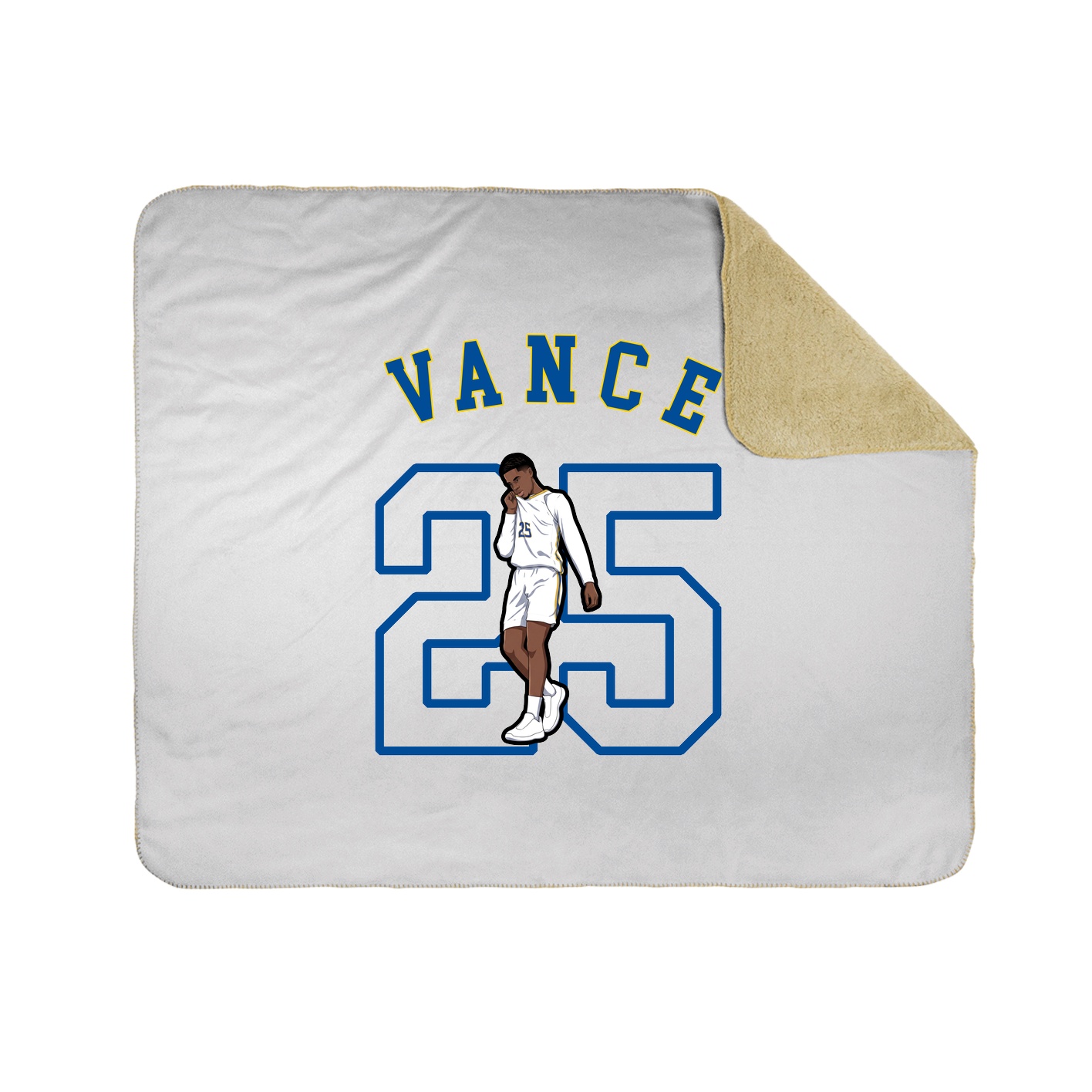 Throw Blanket — Shirsey Arch in White