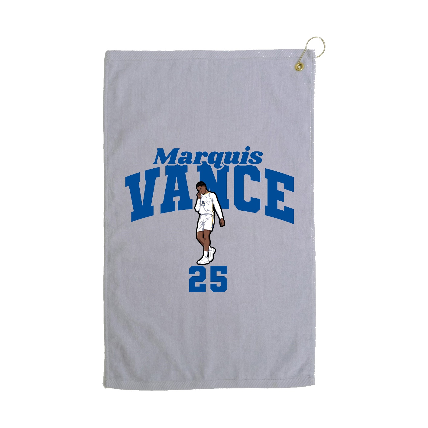 Golf Towel — Signature Arch in Grey
