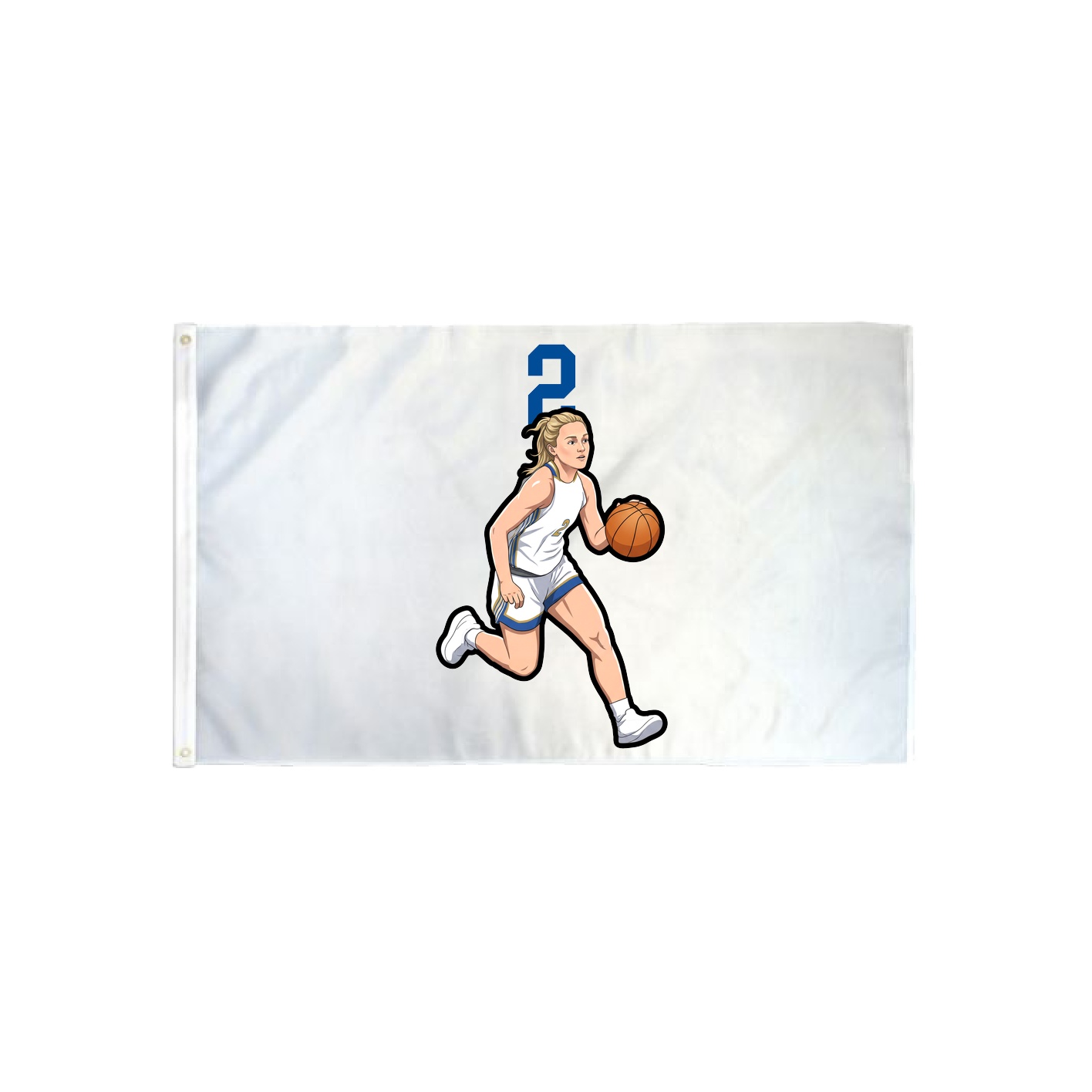 3x5 Flag — Number Top in Classic