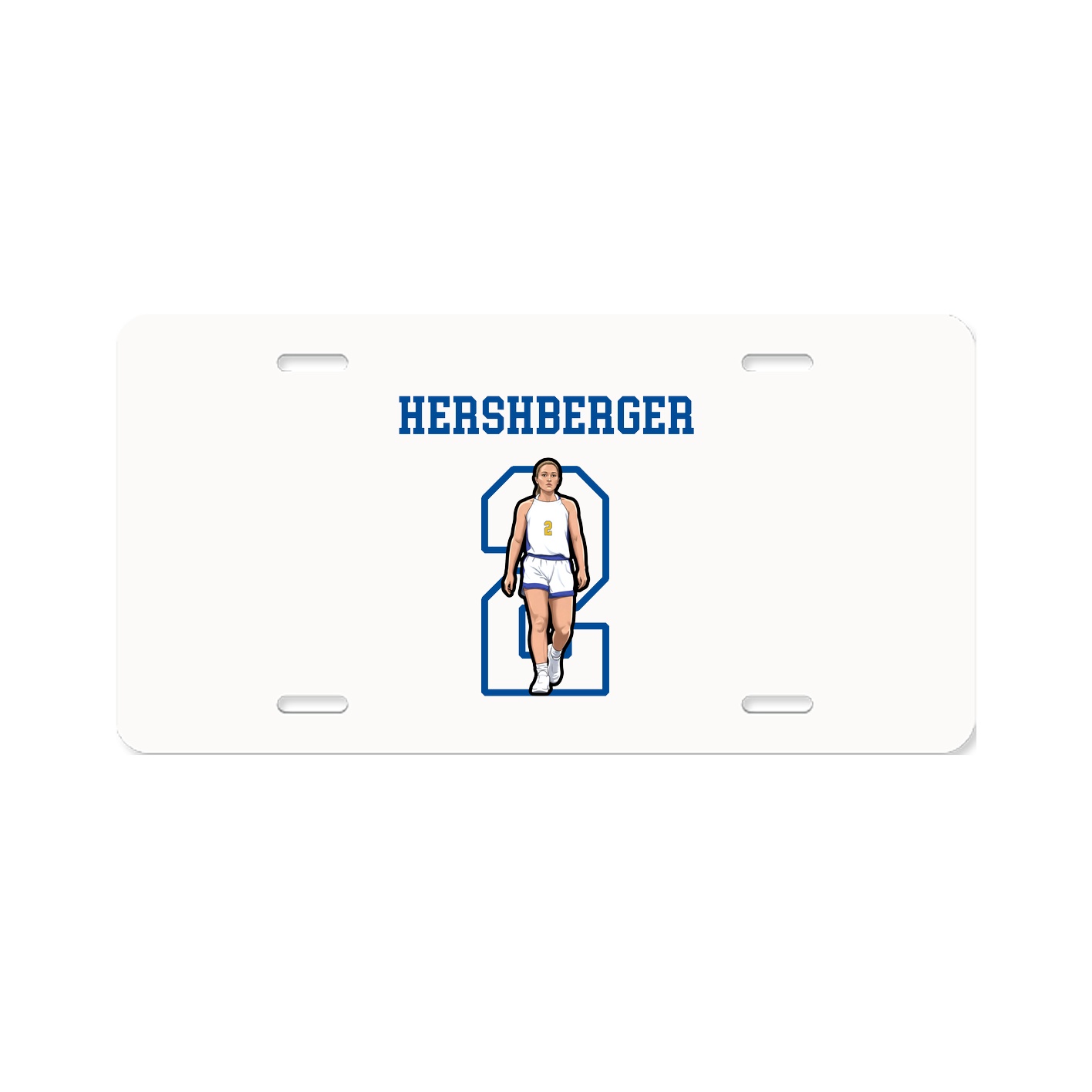 License Plate — Shirsey in Classic