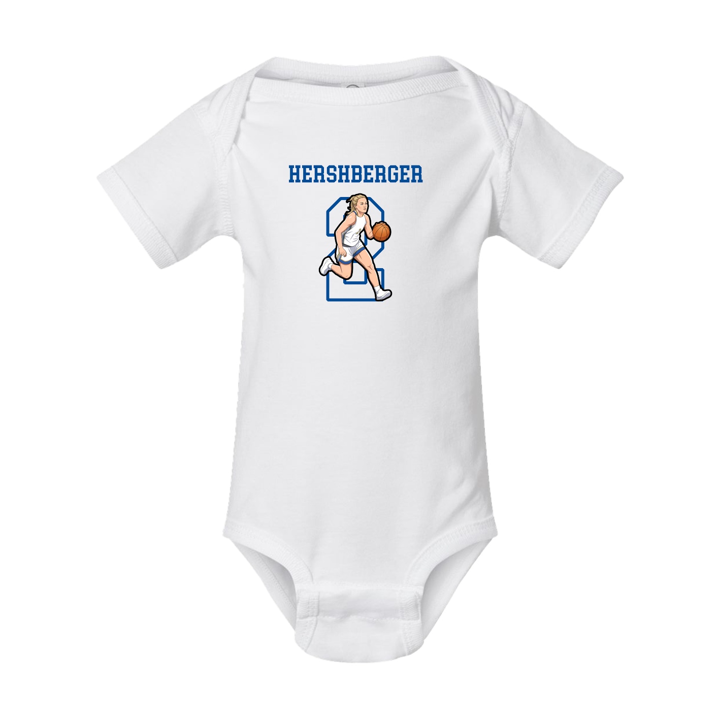 Baby Onesie — Shirsey in White