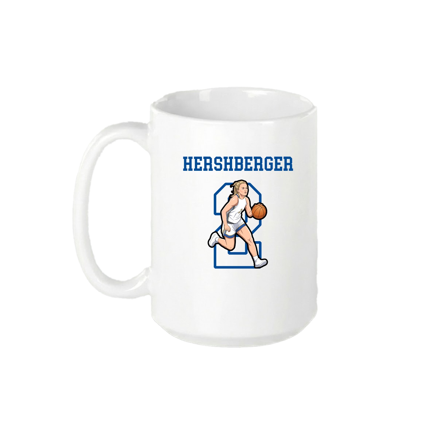 15oz Coffee Mug — Shirsey in White