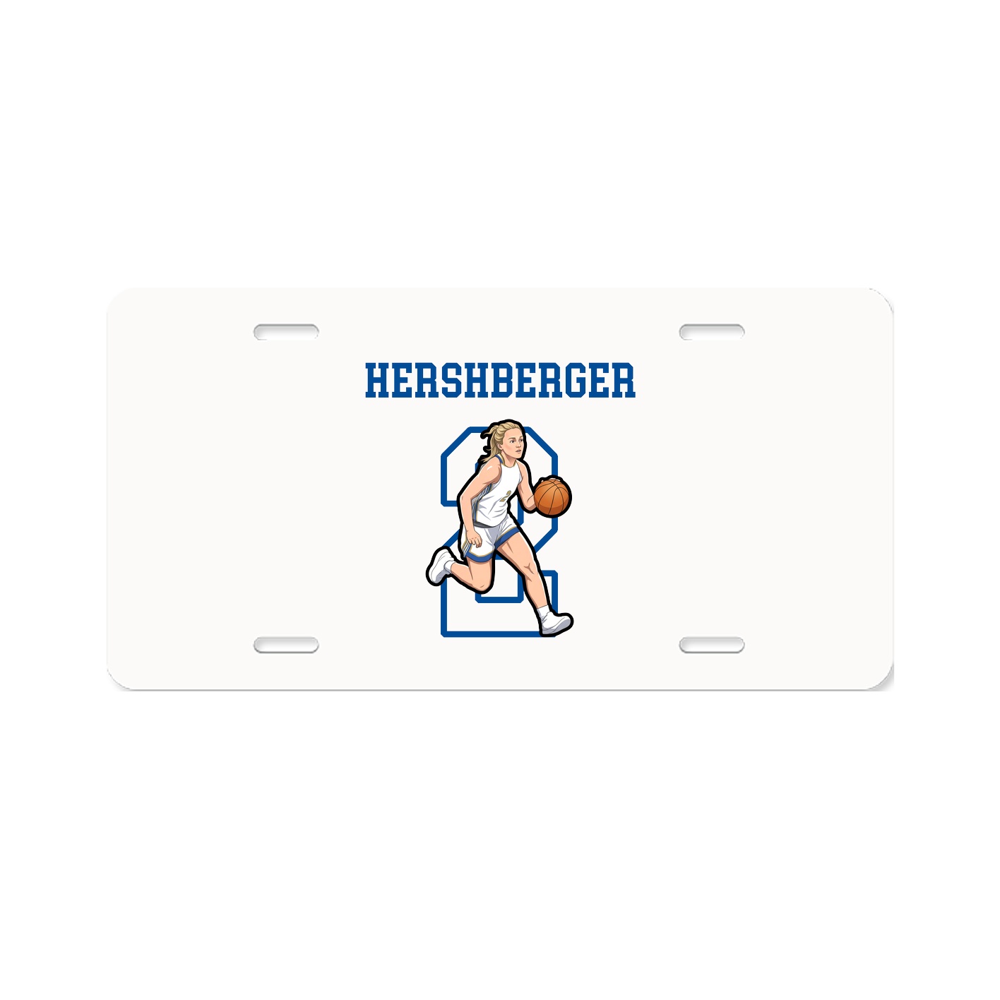 License Plate — Shirsey in Classic