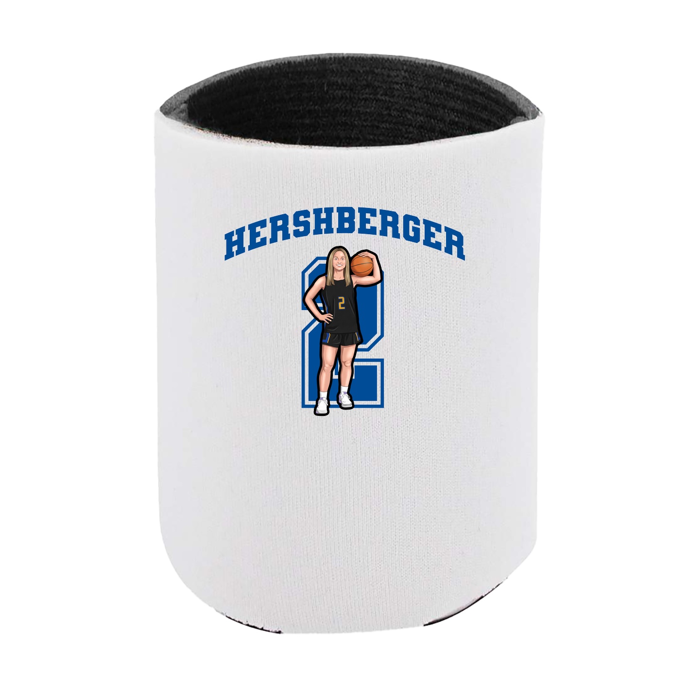 Can Holder — Number in White