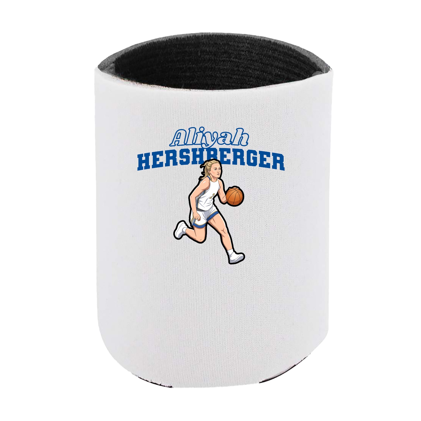 Can Holder — Name Arch in White