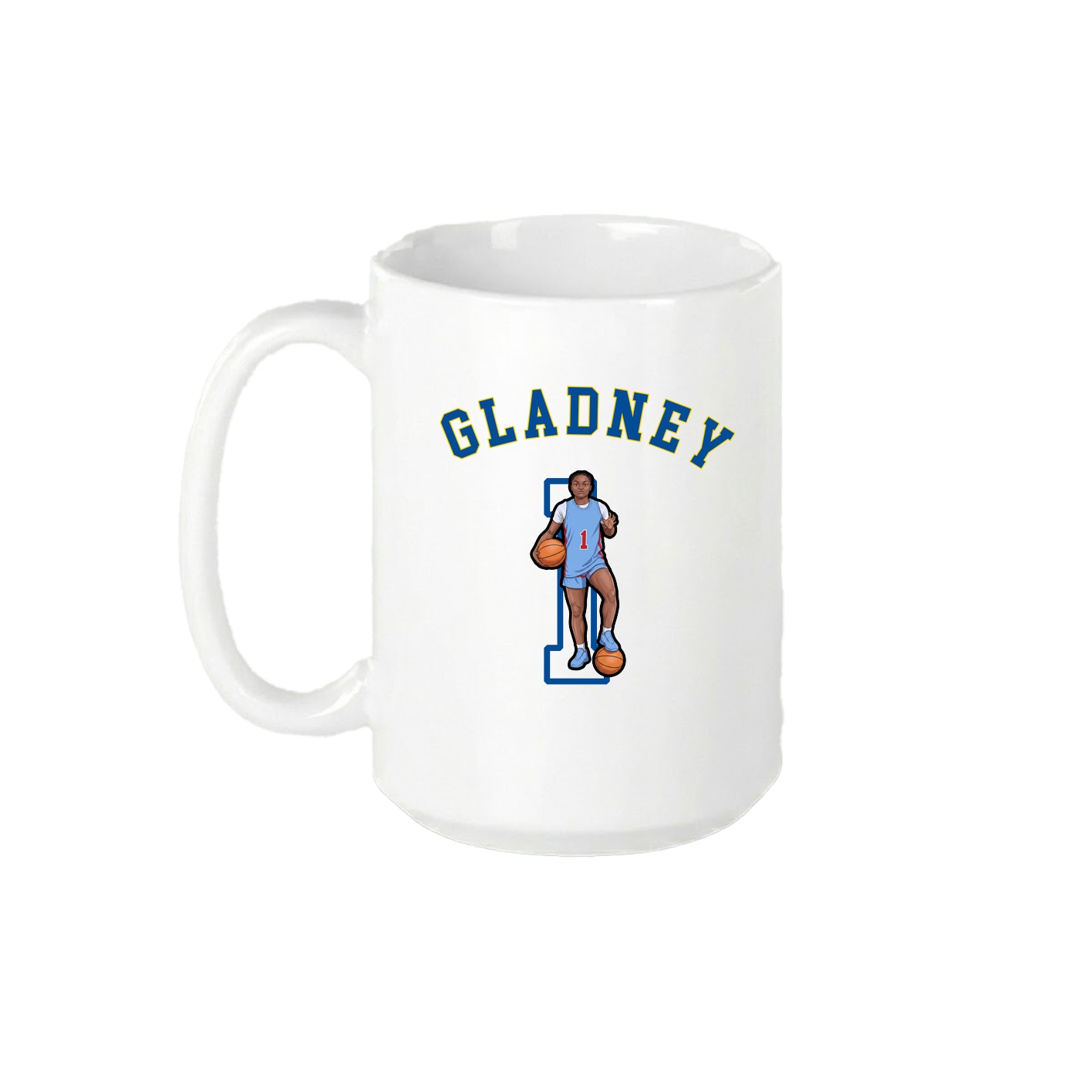 15oz Coffee Mug — Shirsey Arch in White