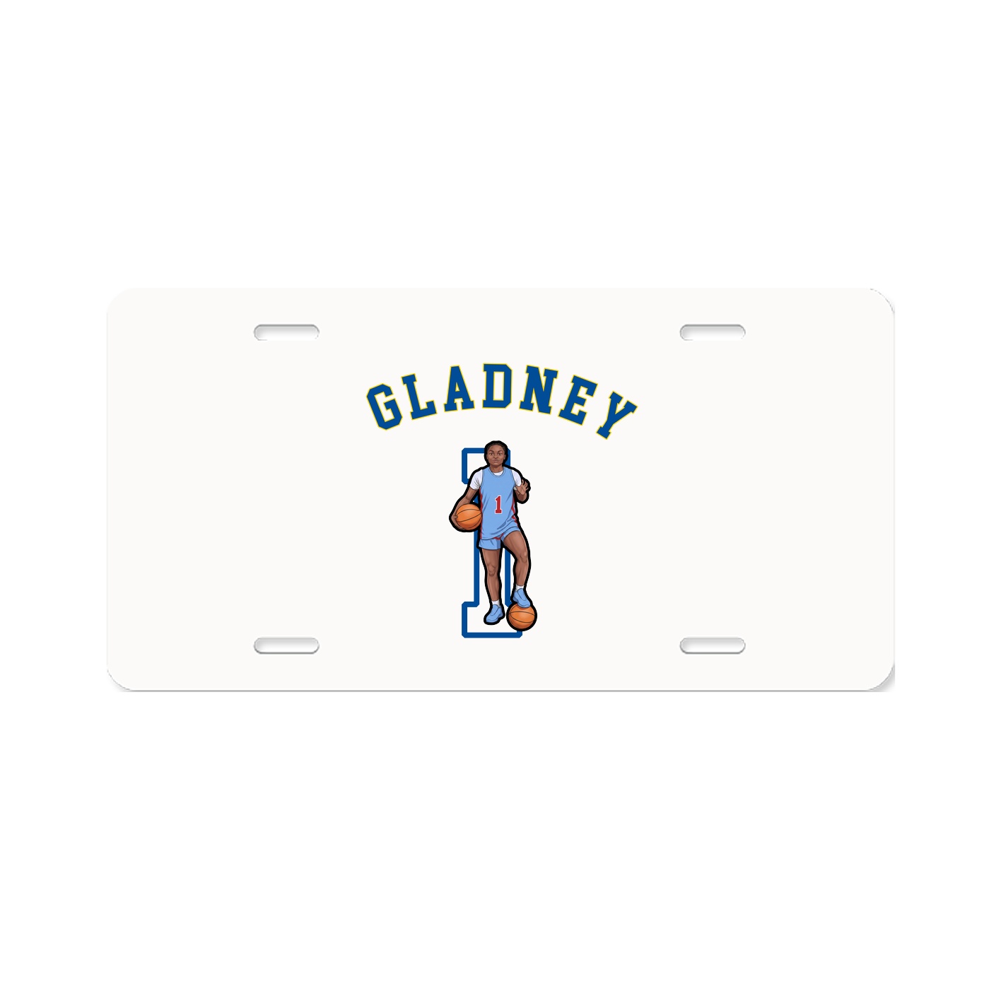 License Plate — Shirsey Arch in Classic