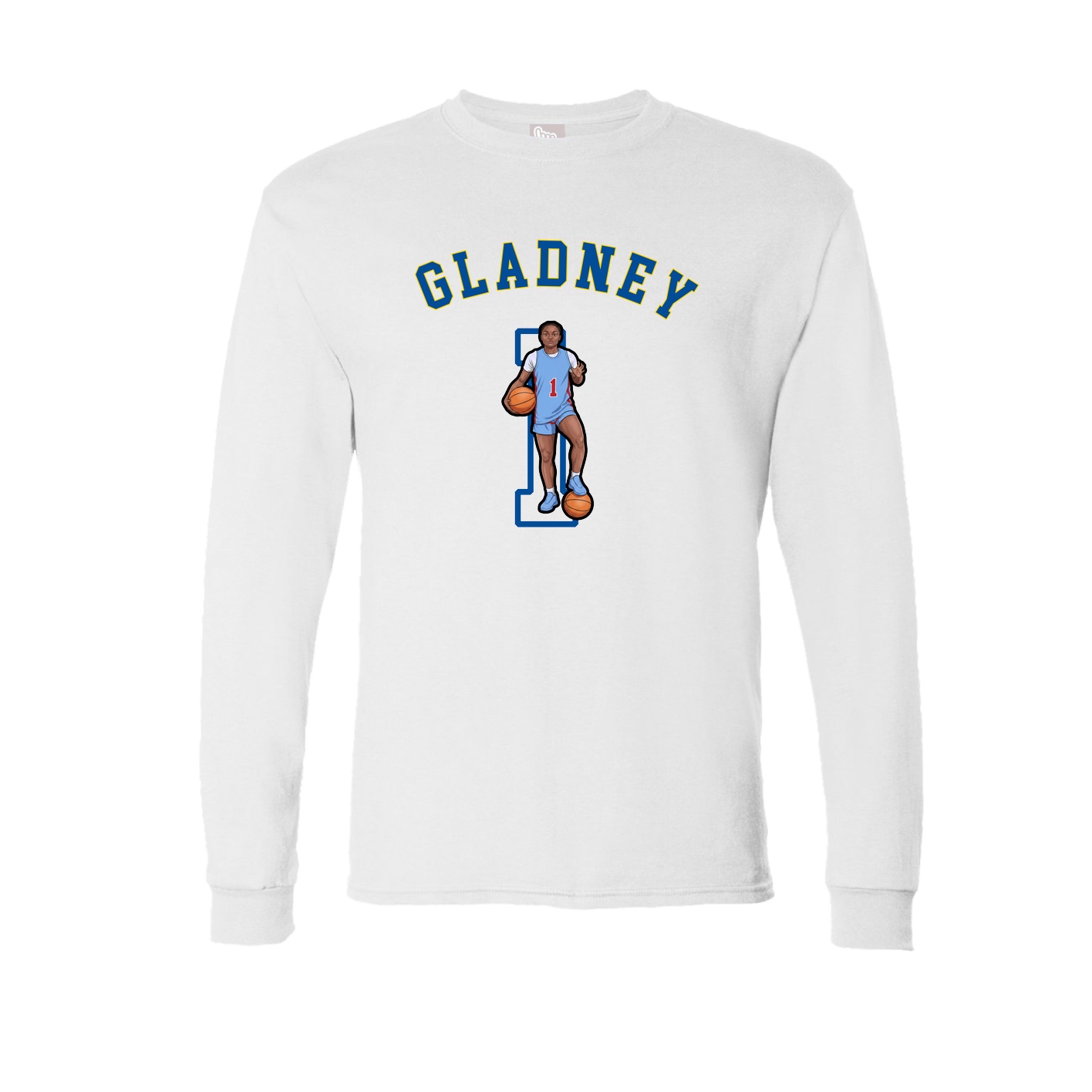 Long Sleeve Tee — Shirsey Arch in White