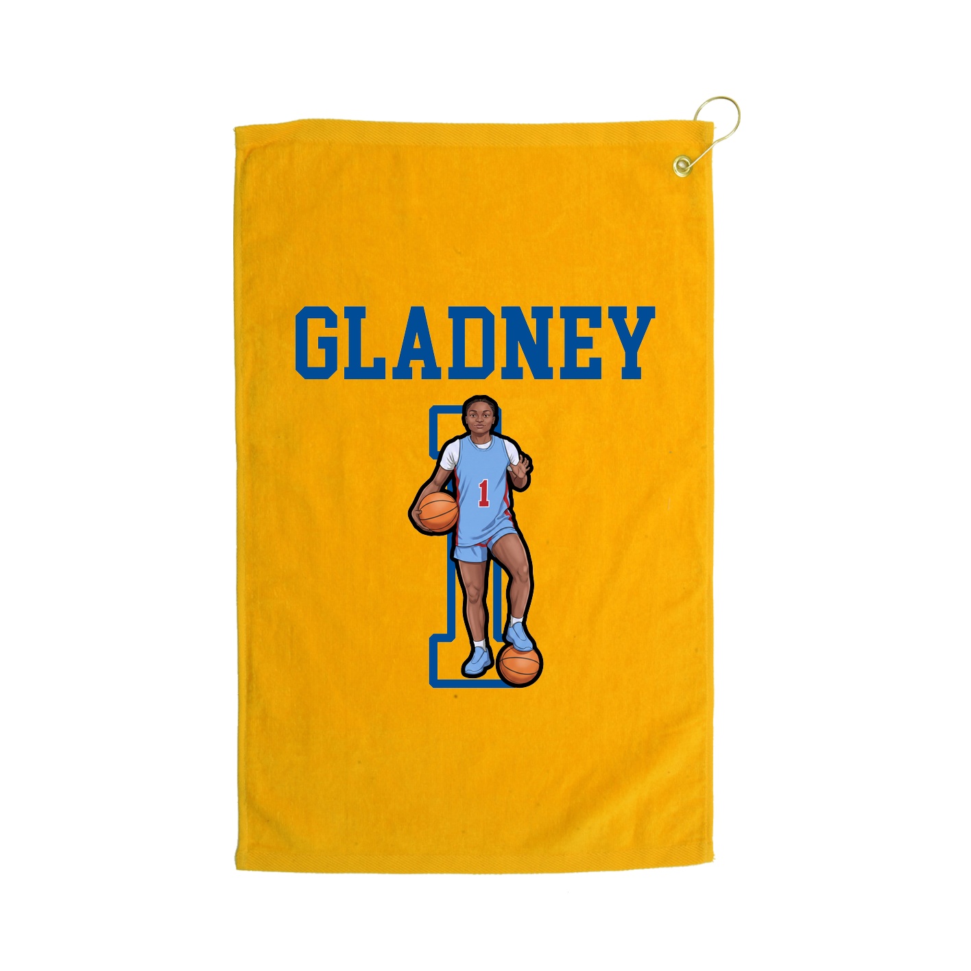 Golf Towel — Shirsey in Gold