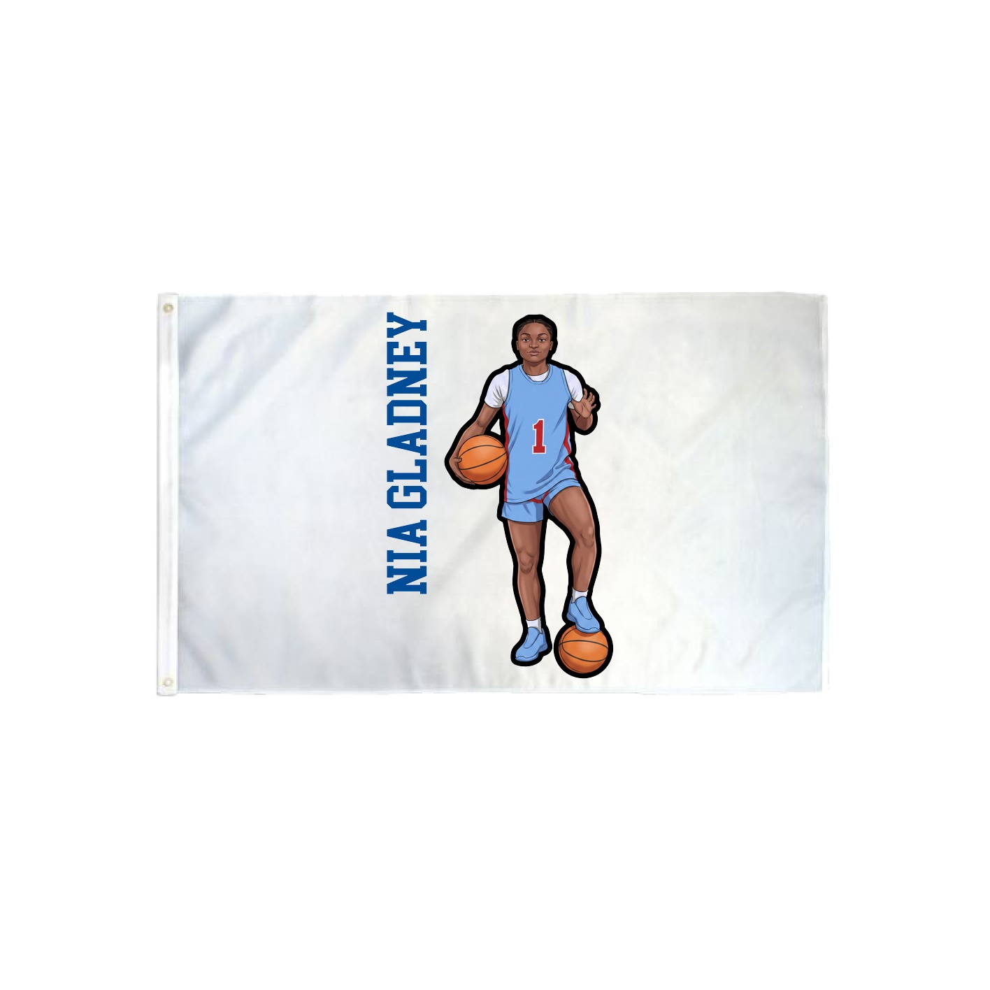 3x5 Flag — Name Vertical in Classic