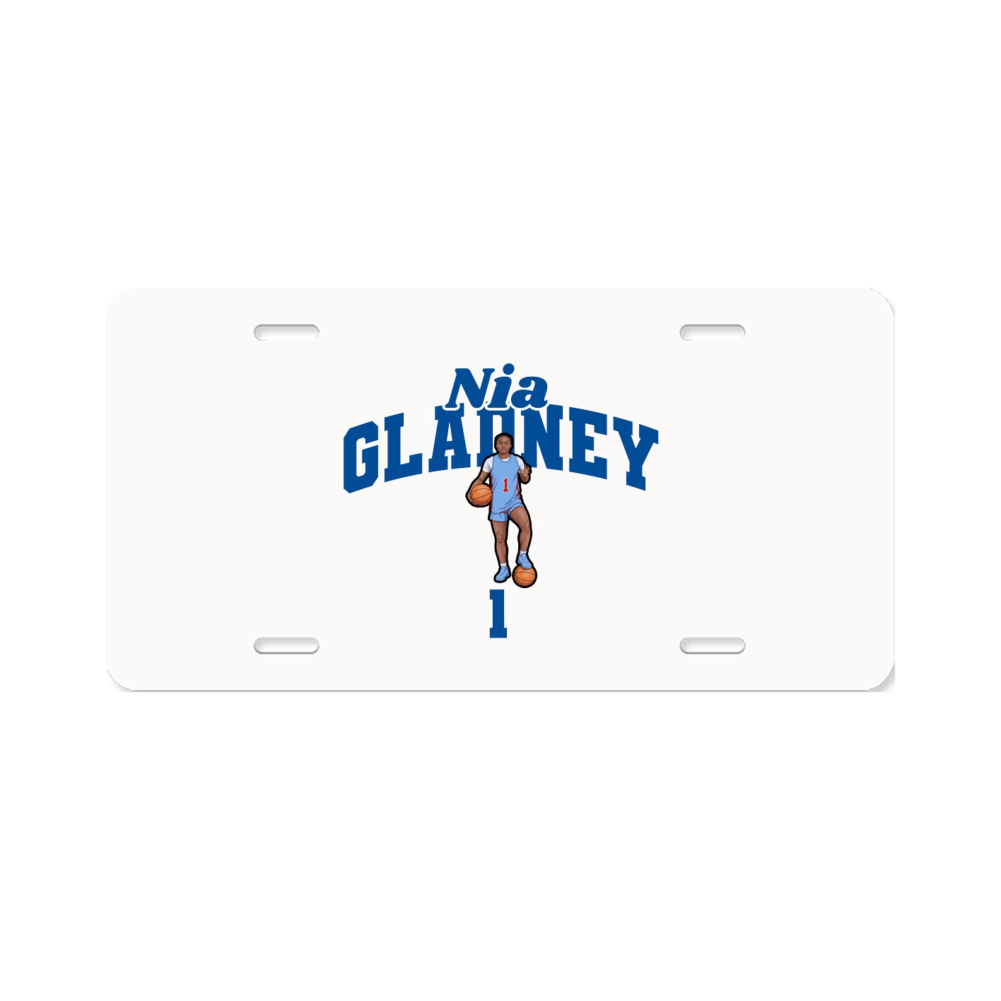 License Plate — Signature Arch in Classic