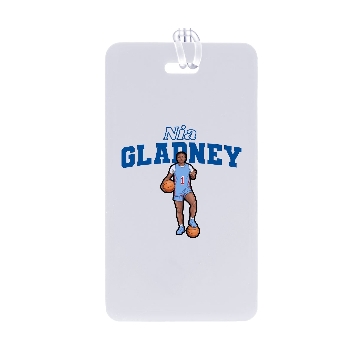 Bag Tag — Name Arch in Classic