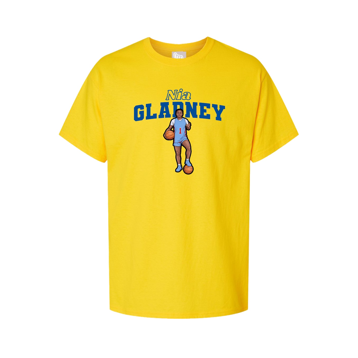 Tee — Name Arch in Gold