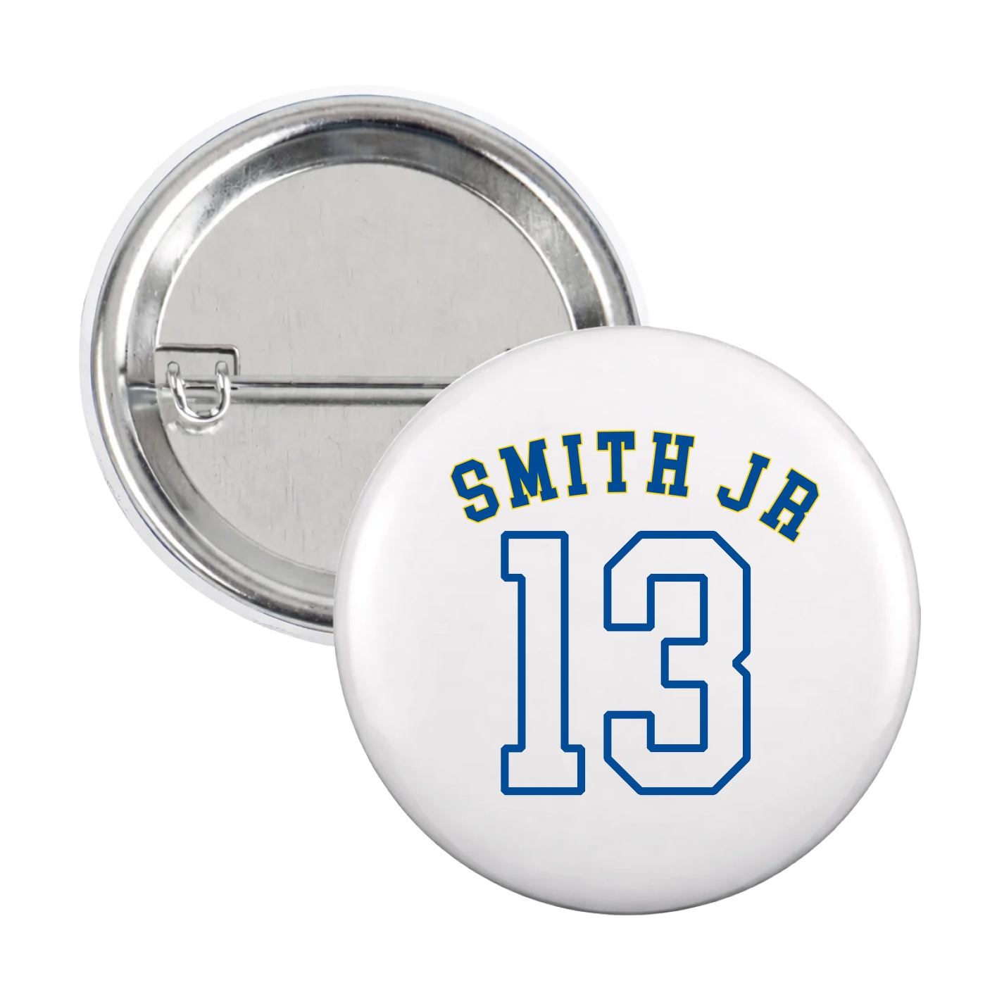 Game Day Button — Shirsey Arch in White