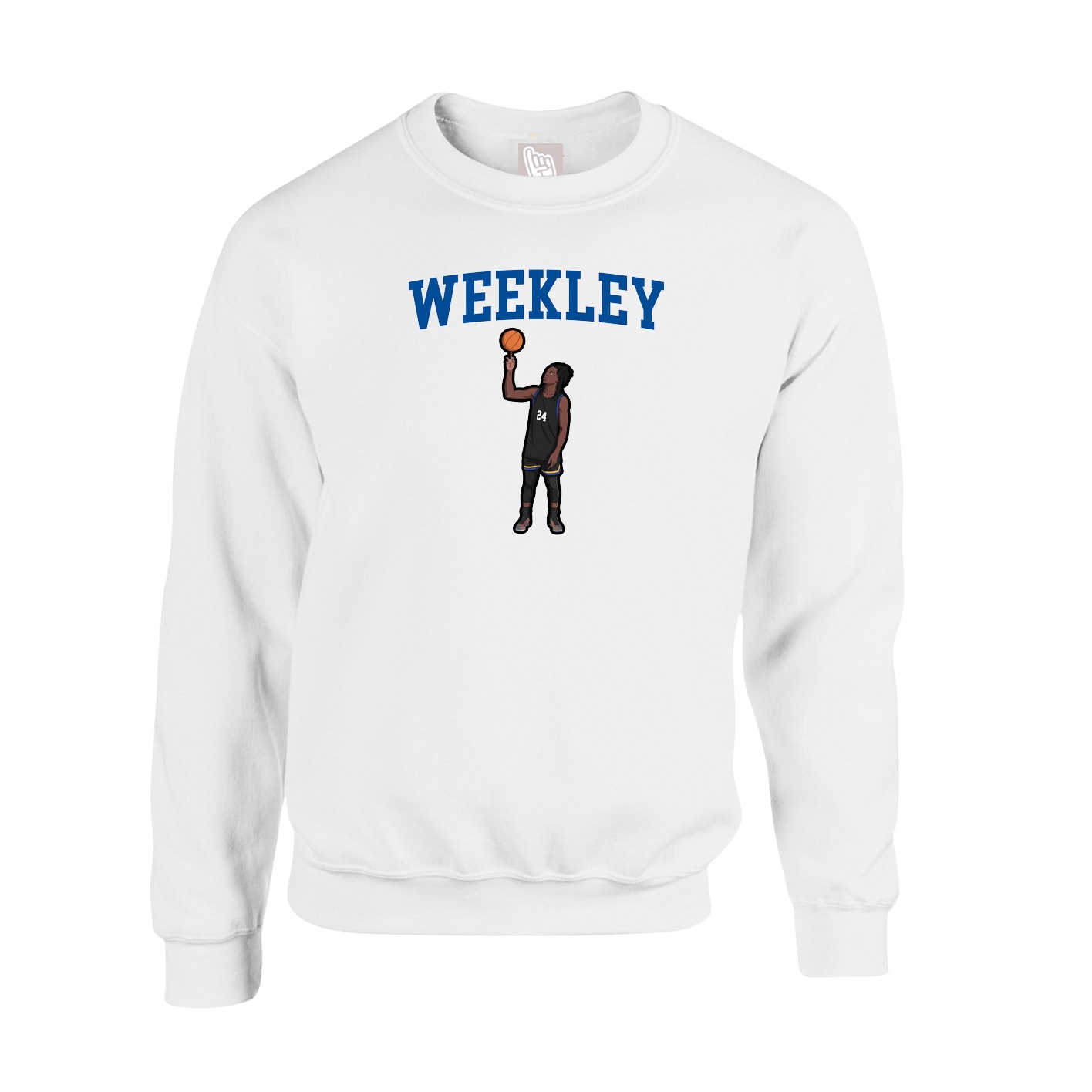 Fleece Crew — Shirsey in White
