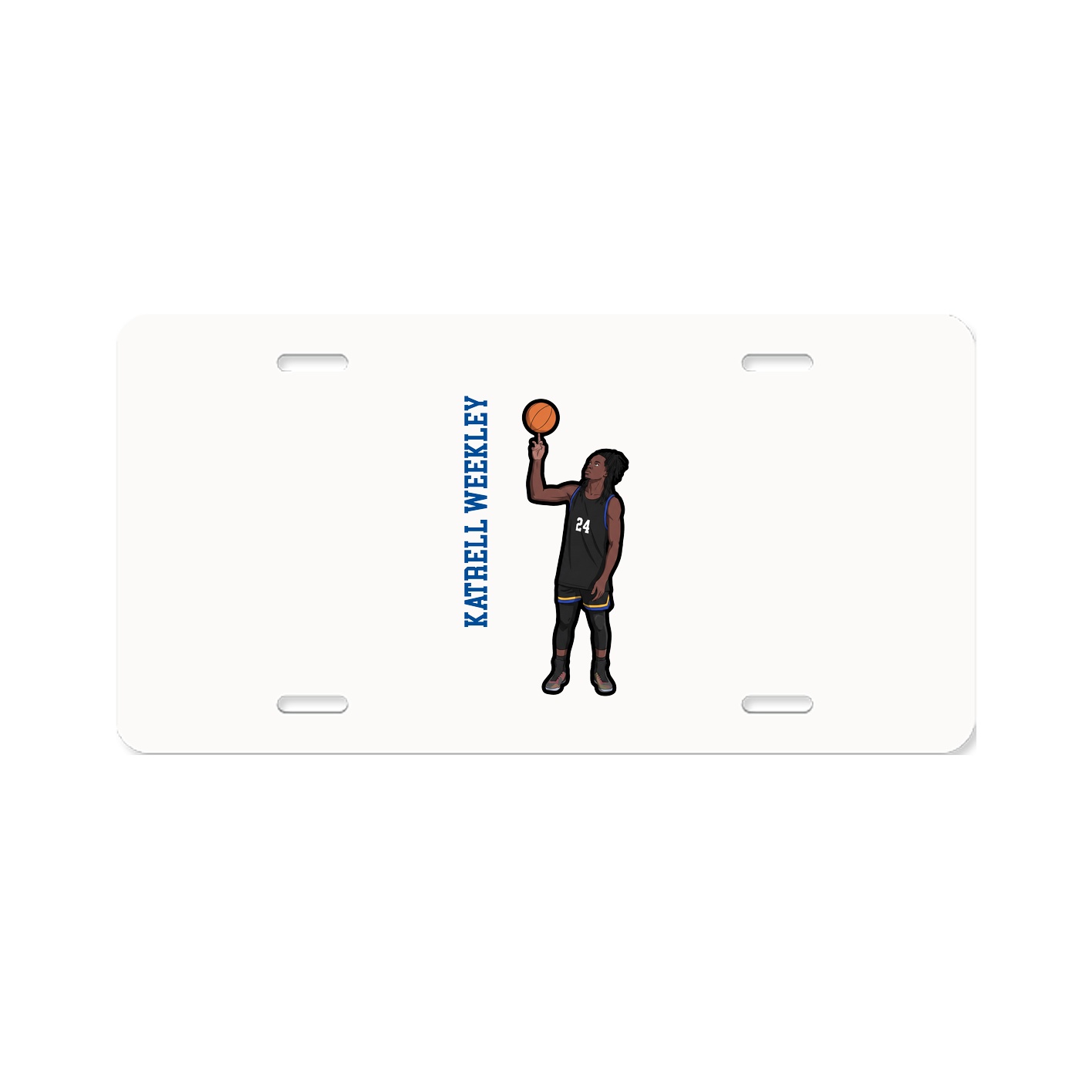 Aluminum License Plate