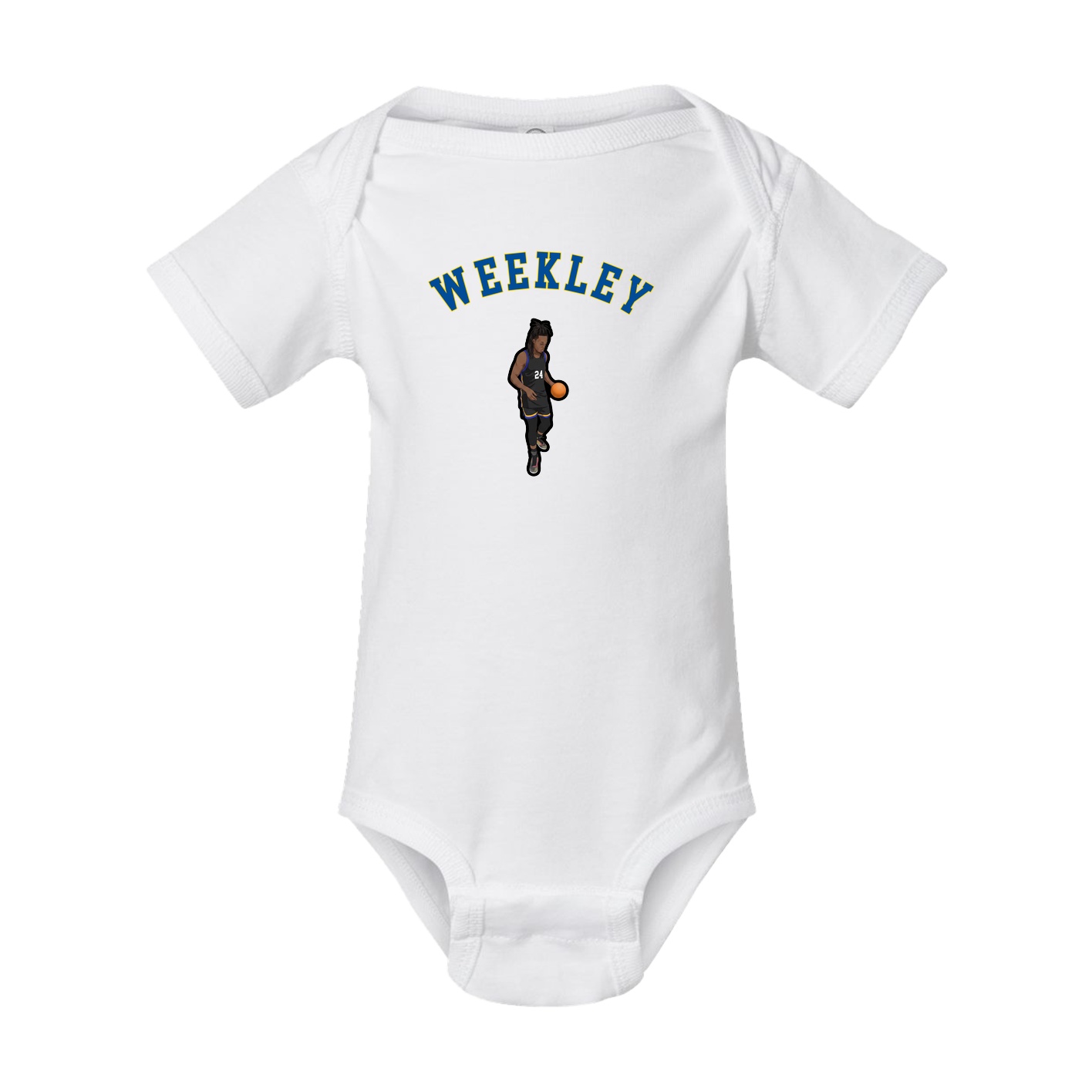 Baby Onesie — Shirsey Arch in White