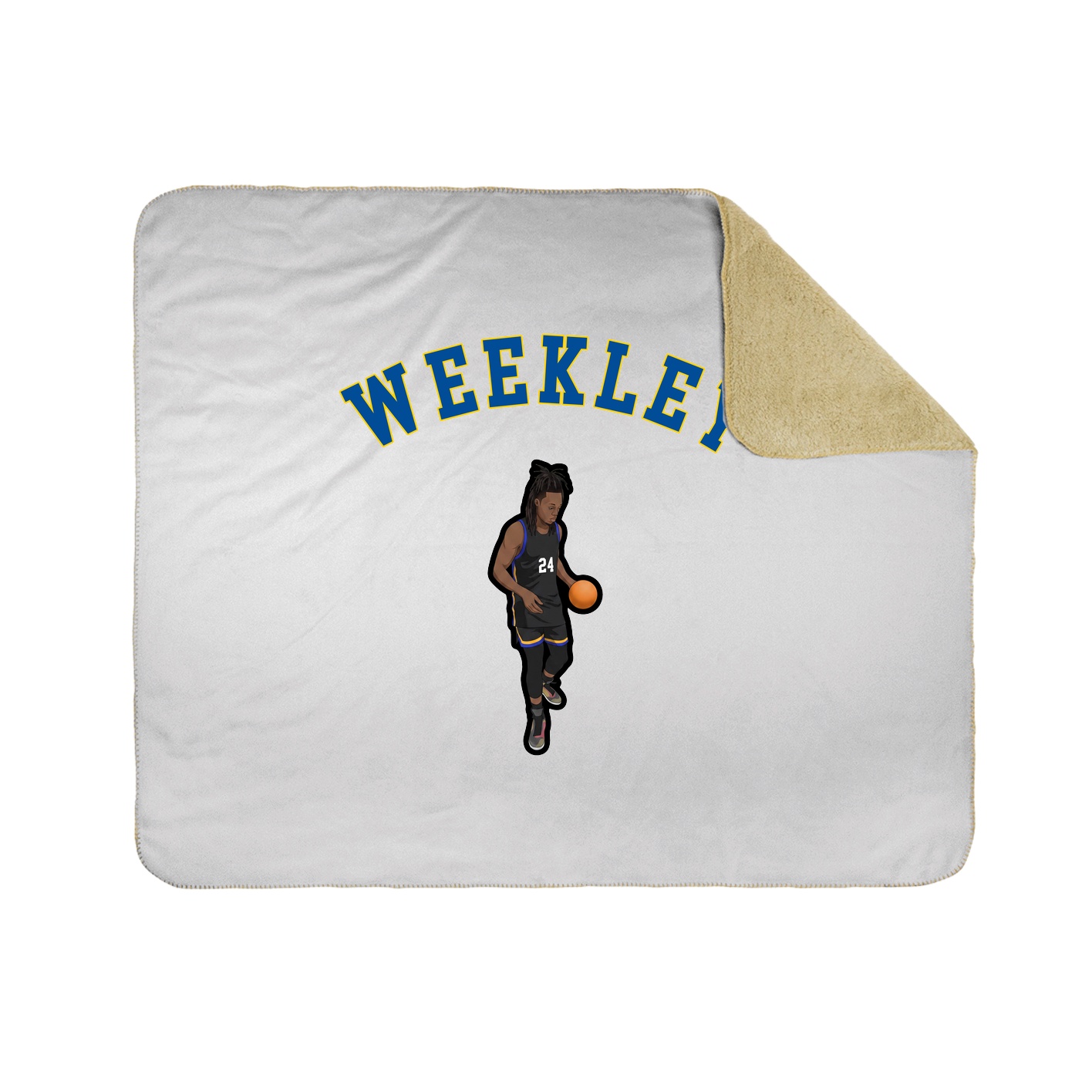 Throw Blanket — Shirsey Arch in White