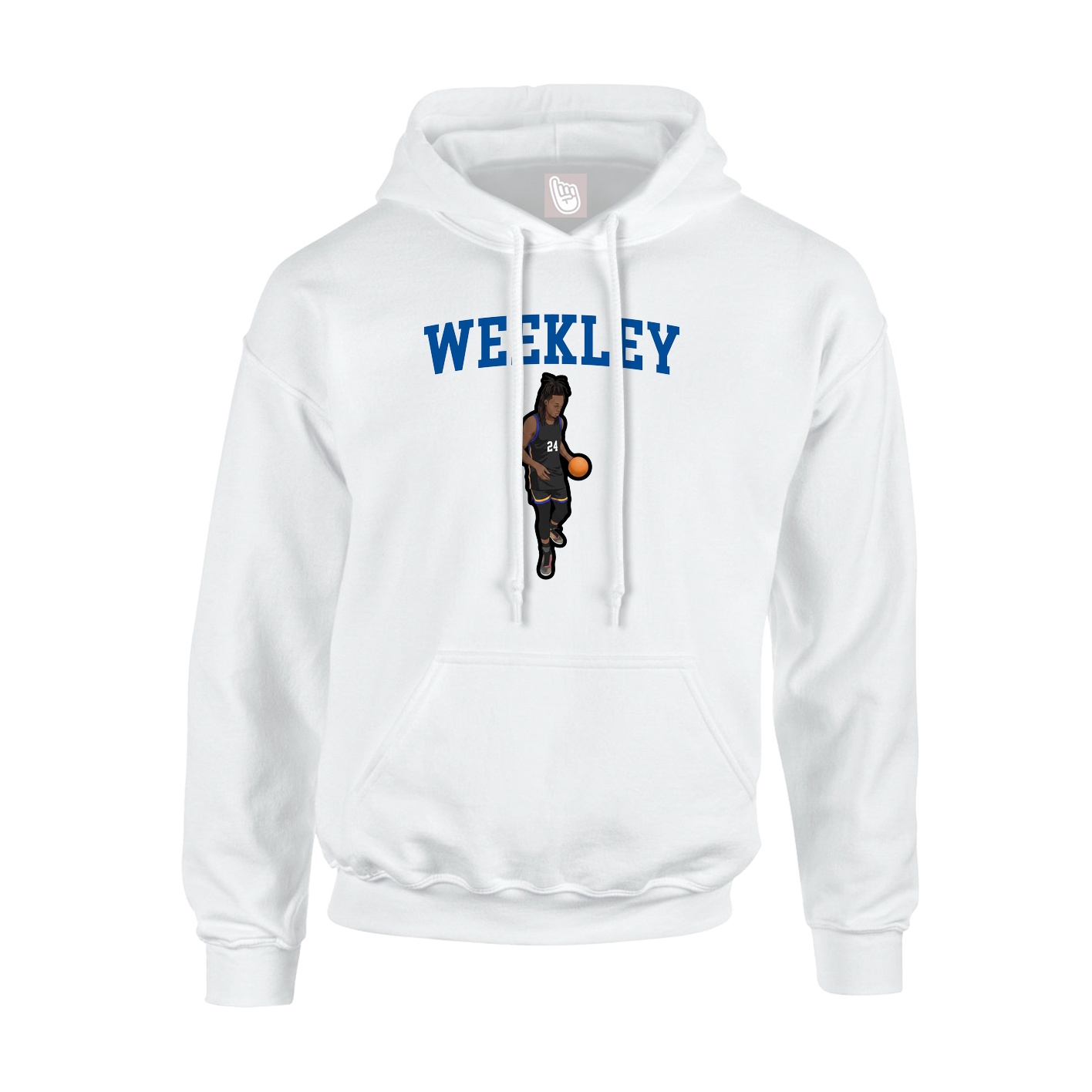 Hoodie — Shirsey in White