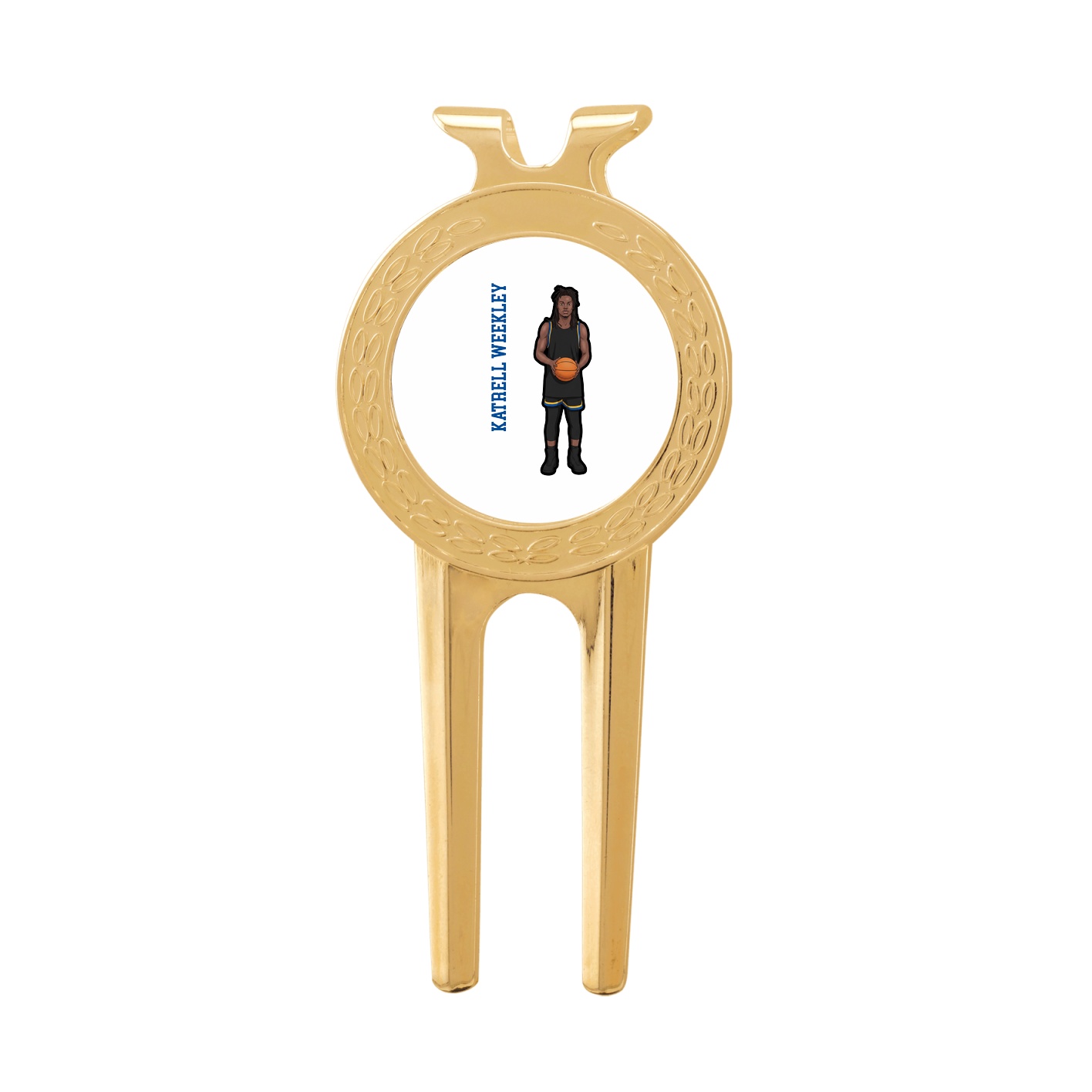 Divot Tool with Ball Marker — Name Vertical in Classic
