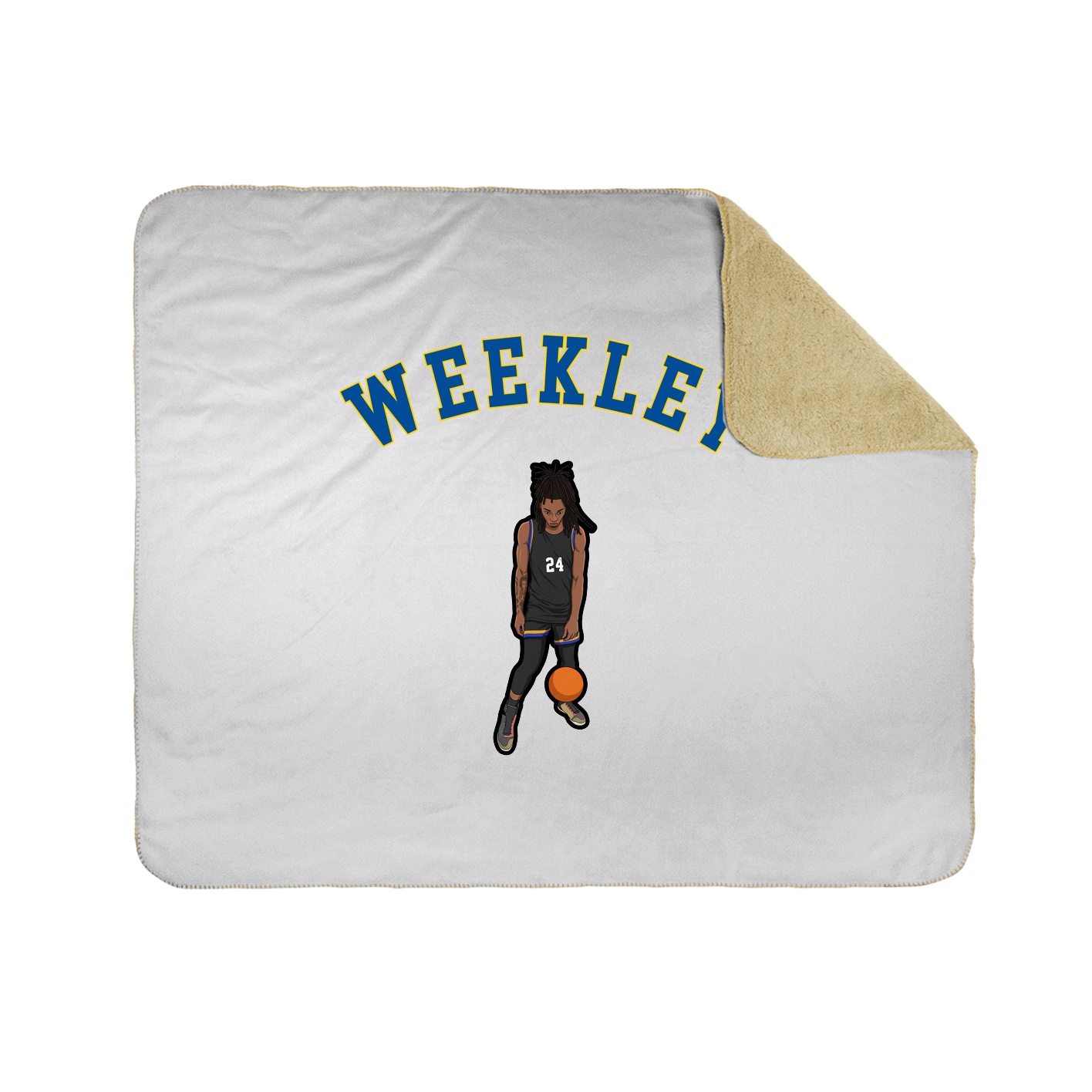 Throw Blanket — Shirsey Arch in White