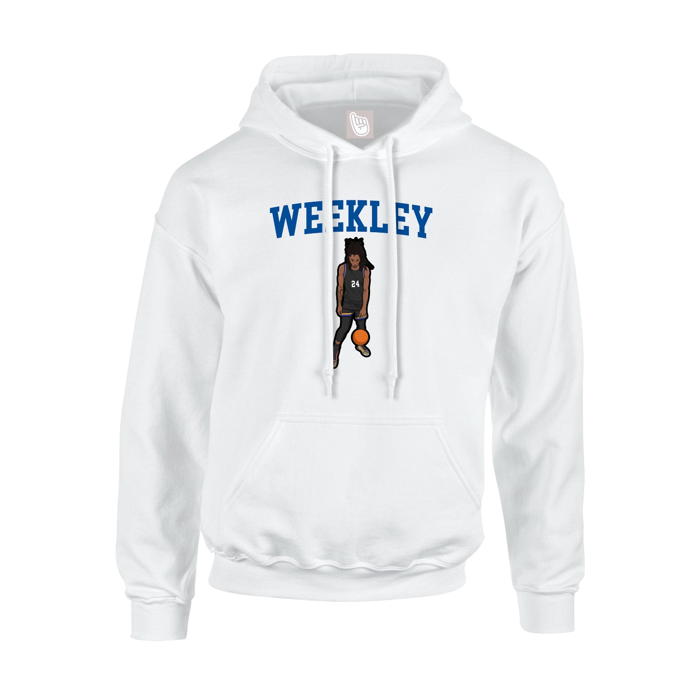 Youth Hoodie — Shirsey in White