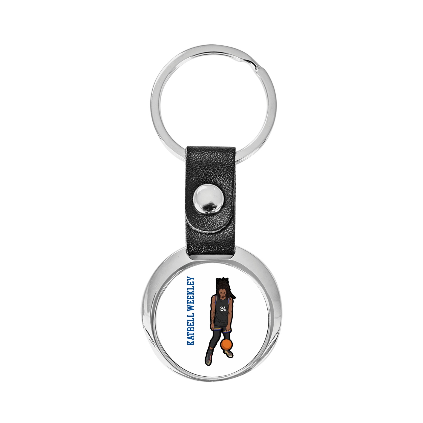 Key Chain — Name Vertical in Classic