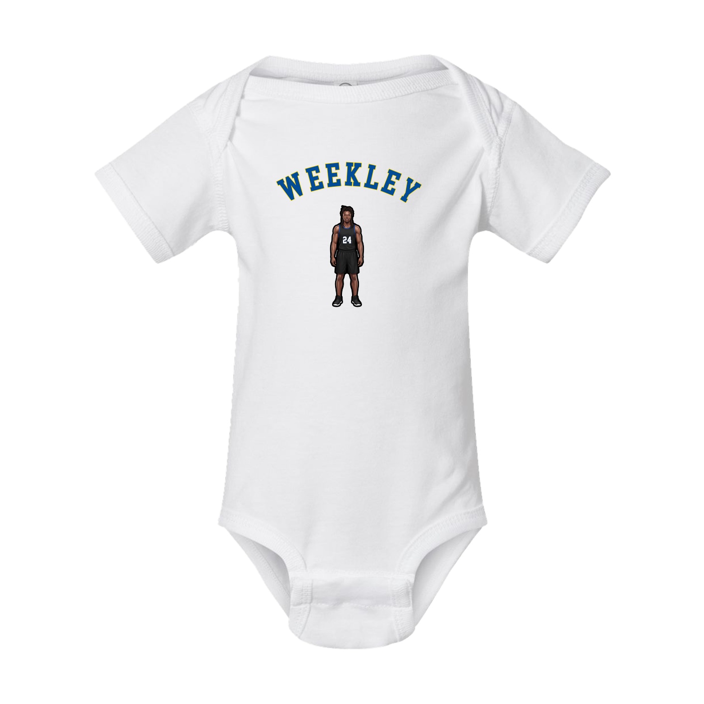 Baby Onesie — Shirsey Arch in White