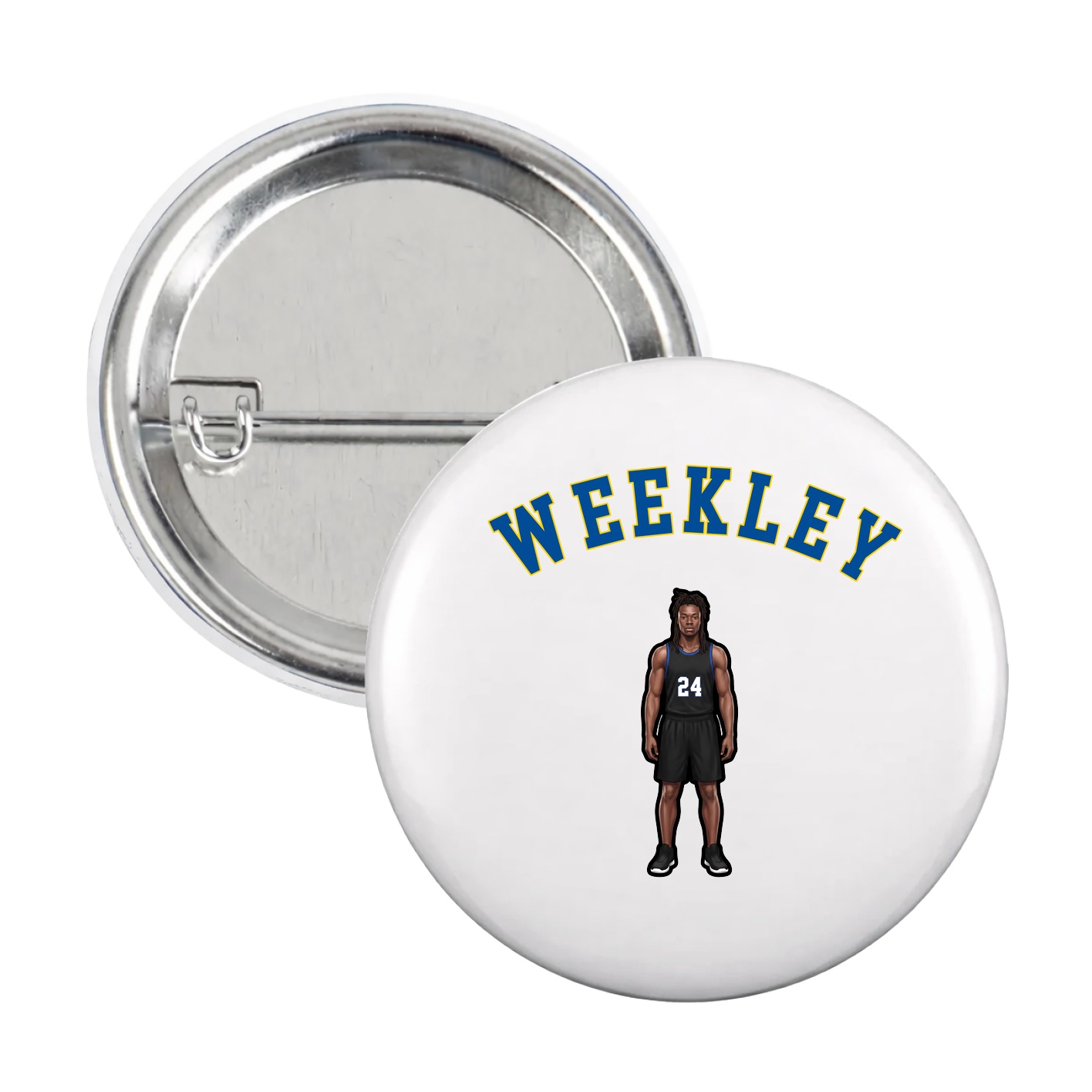 Game Day Button — Shirsey Arch in White