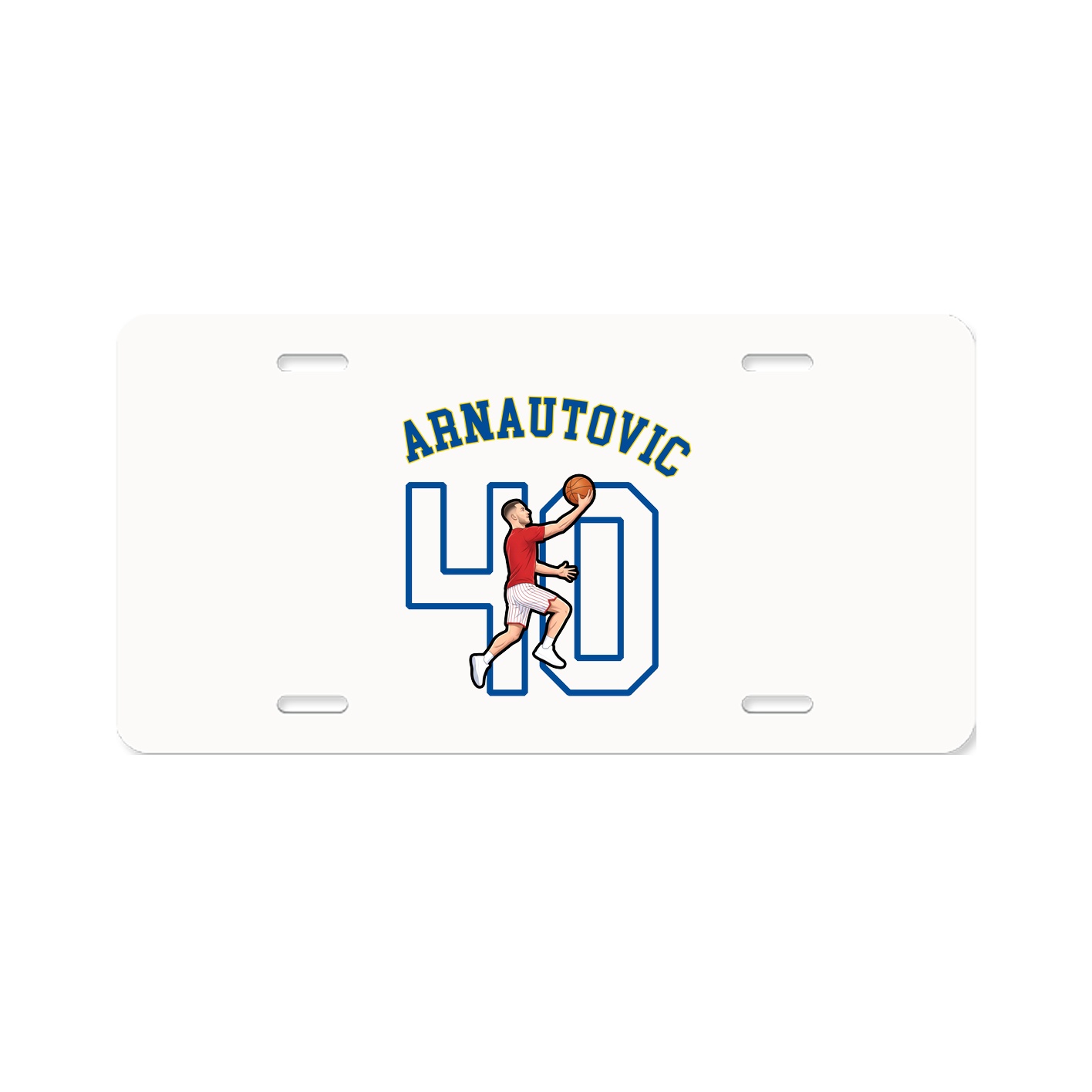 License Plate — Shirsey Arch in Classic
