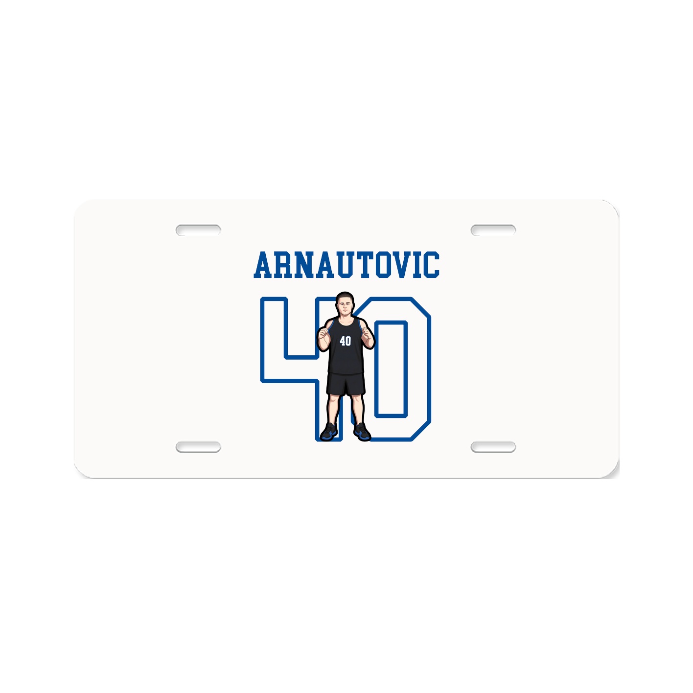 License Plate — Shirsey in Classic